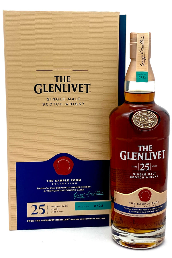 Buy Glenlivet 25 Year Old The Sample Room Collection Single Malt Scotch Whisky Online 2902