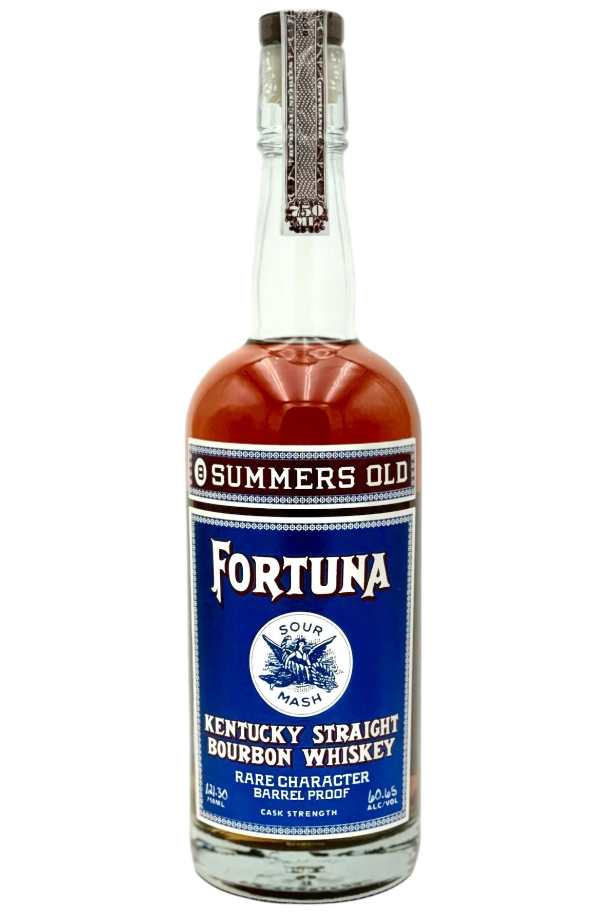 Rare Character Fortuna 8 Summers Old Barrel Proof Bourbon Whiskey