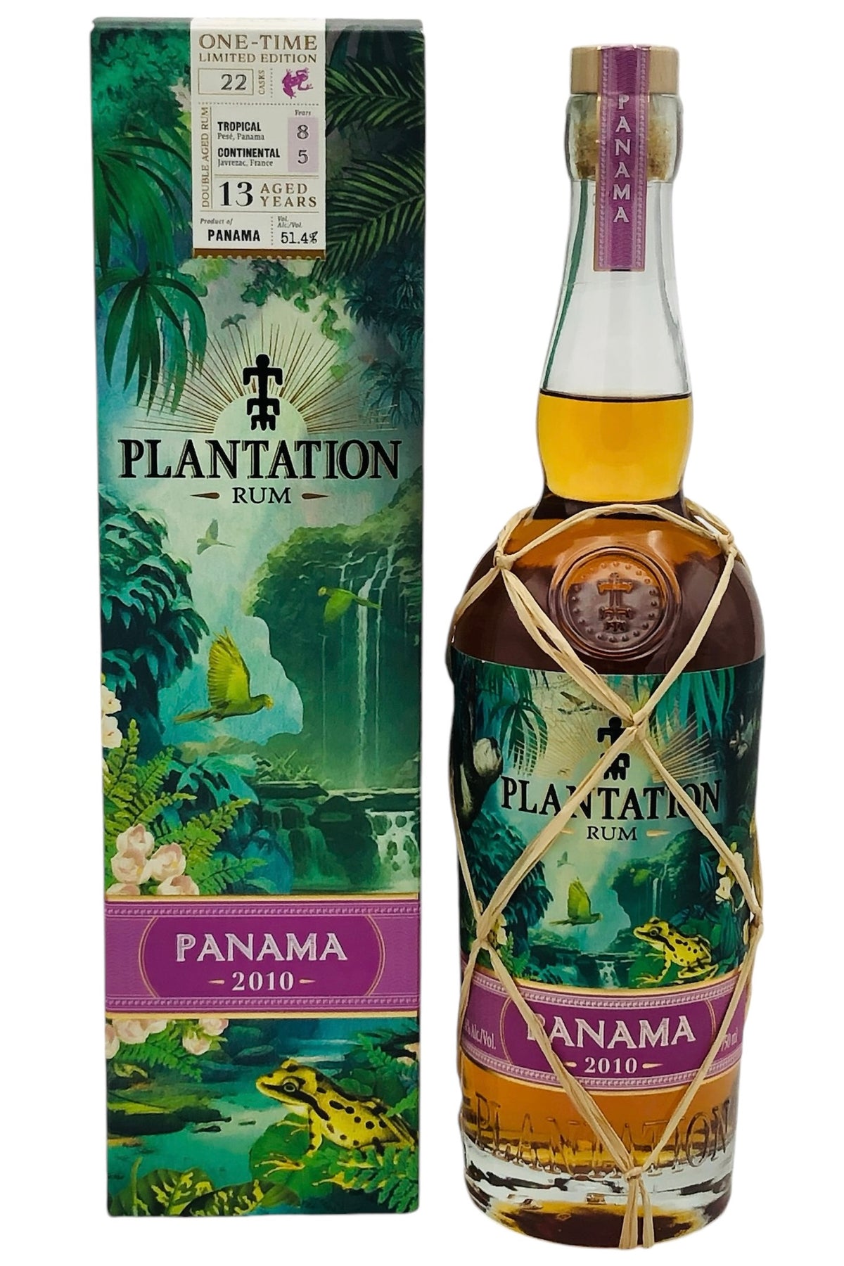 Plantation Rum Vintage 2010 13 Years Old Panama Rum Limited Edition