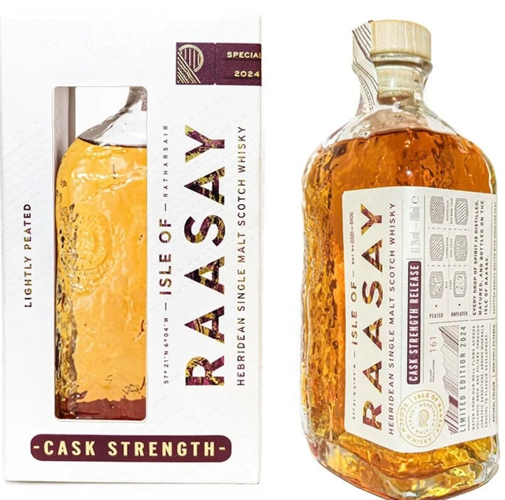 Isle of Raasay Limited Edition Non-Chill Filtered Cask Strength Single Malt Scotch Whisky