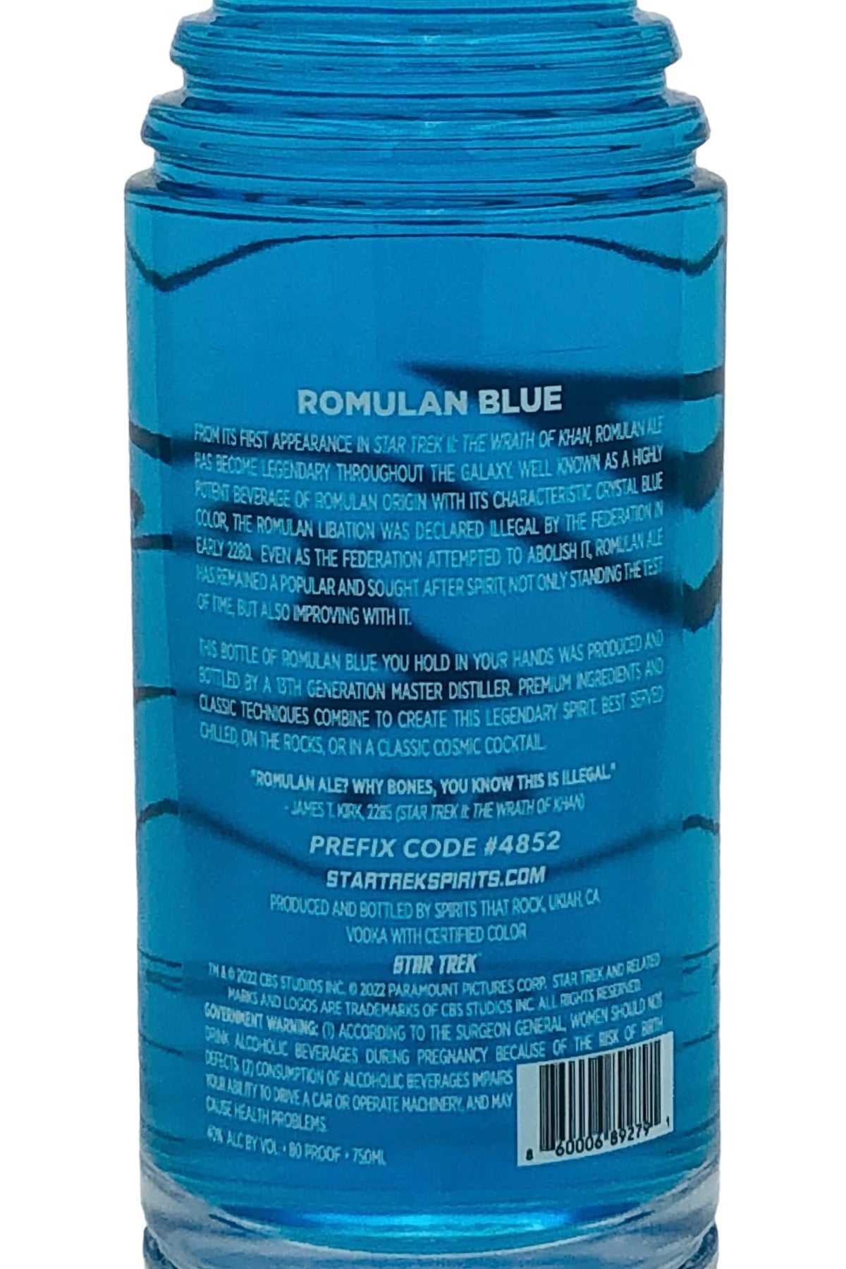 Star Trek Romulan Ale Vodka