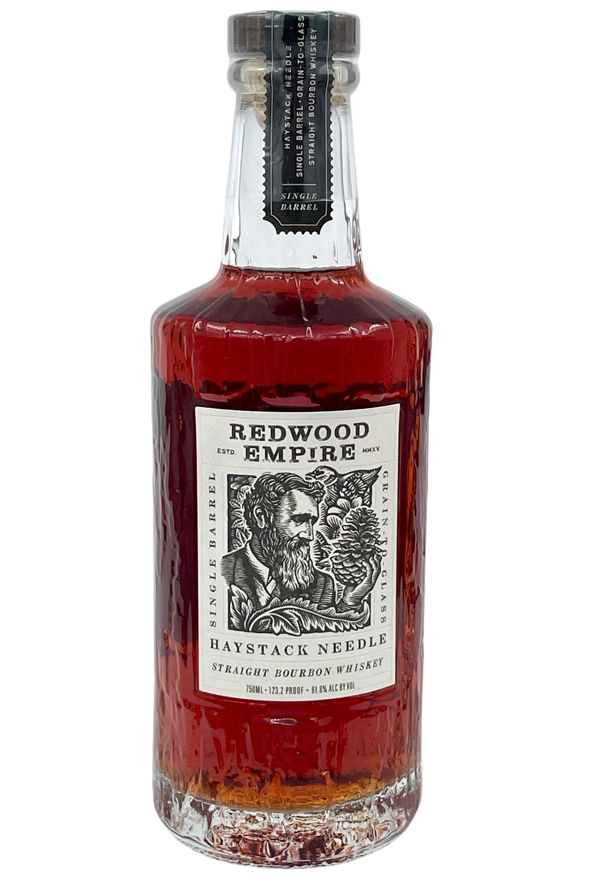 Redwood Empire Haystack Needle Single Barrel #893 8 Year Old Bourbon Whiskey