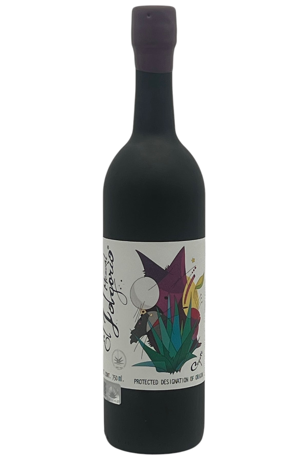 Mezcal El Jolgorio Coyote Mezcal &quot;Black Bottle&quot; 7th Edition