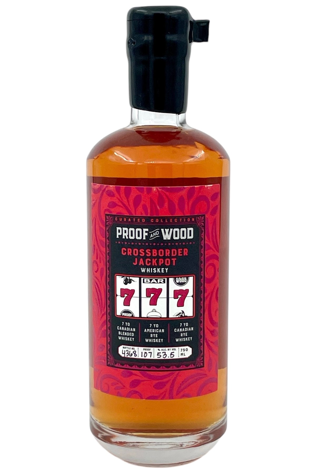 Proof &amp; Wood Crossboarder Jackpot 7 Year Old Whiskey