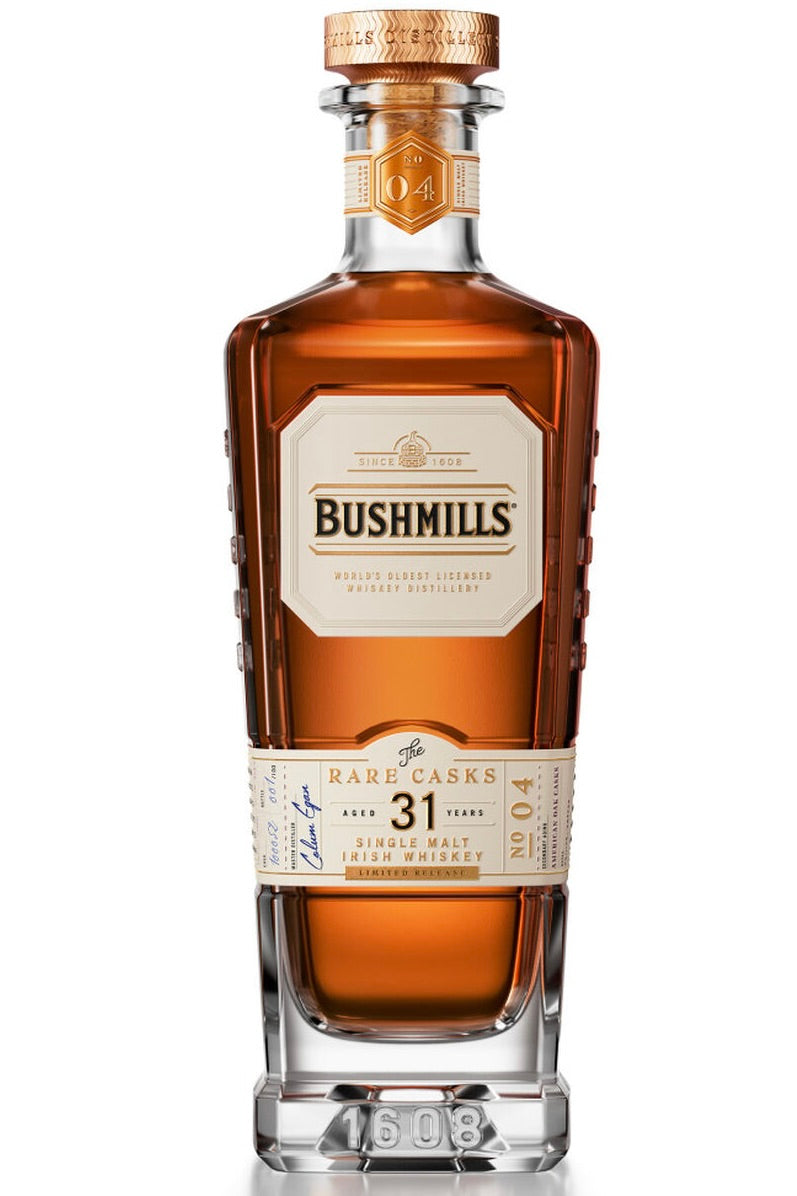 Bushmills Rare Cask #04 Aged 31 Years Irish Whiskey