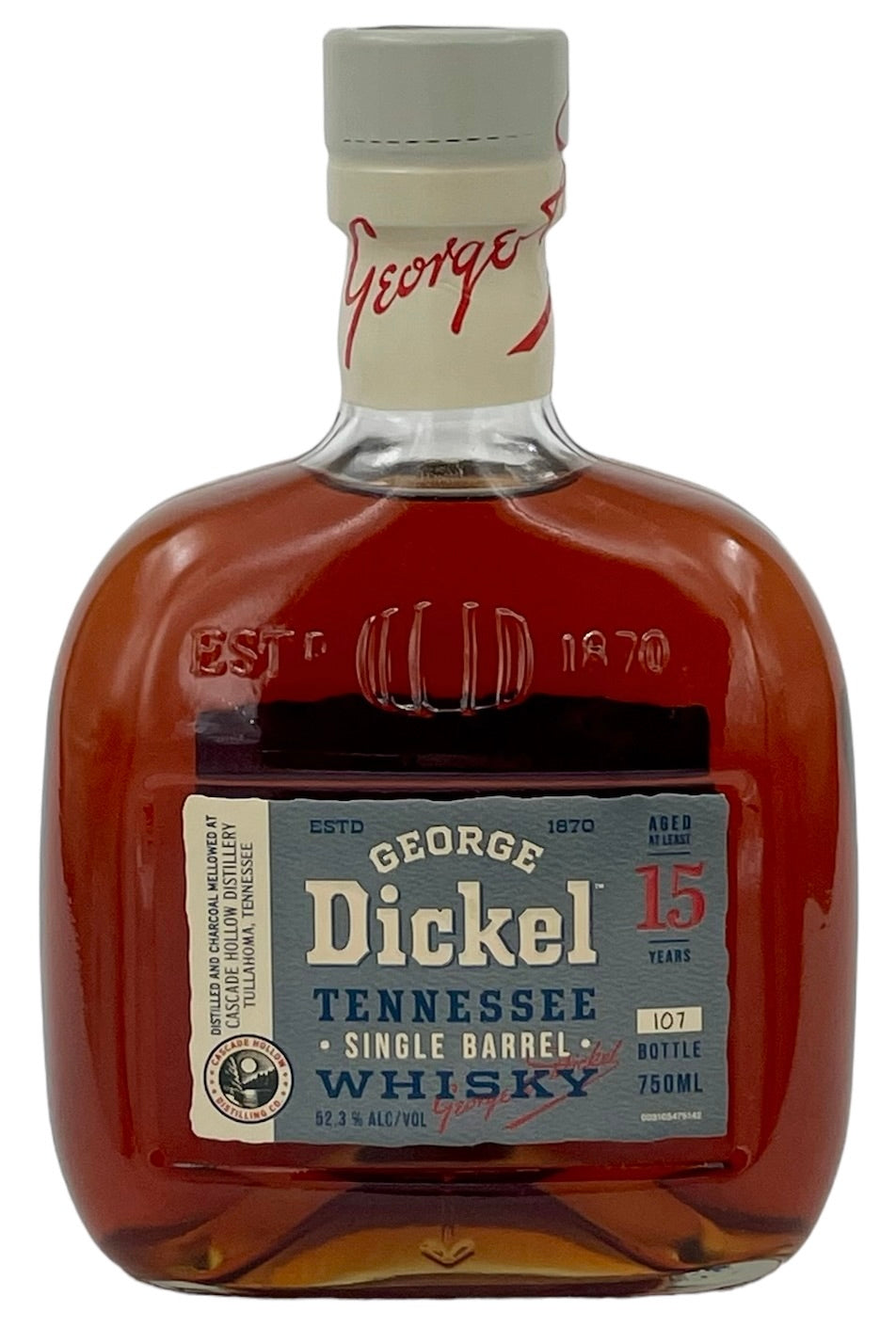 George Dickel 15 Years Old Single Barrel Sour Mash Whisky