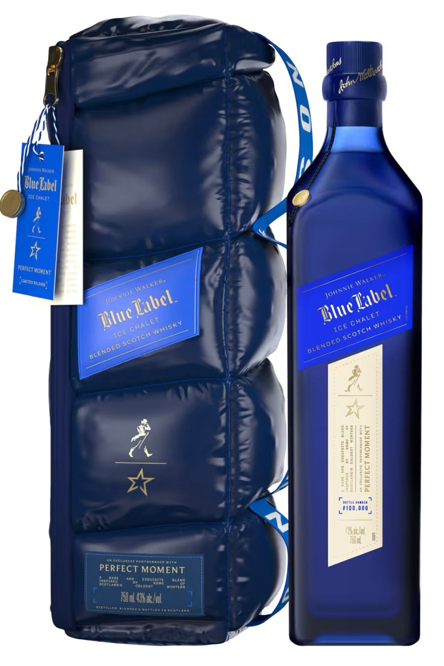 Johnnie Walker Blue Label Ice Chalet Scotch Whisky