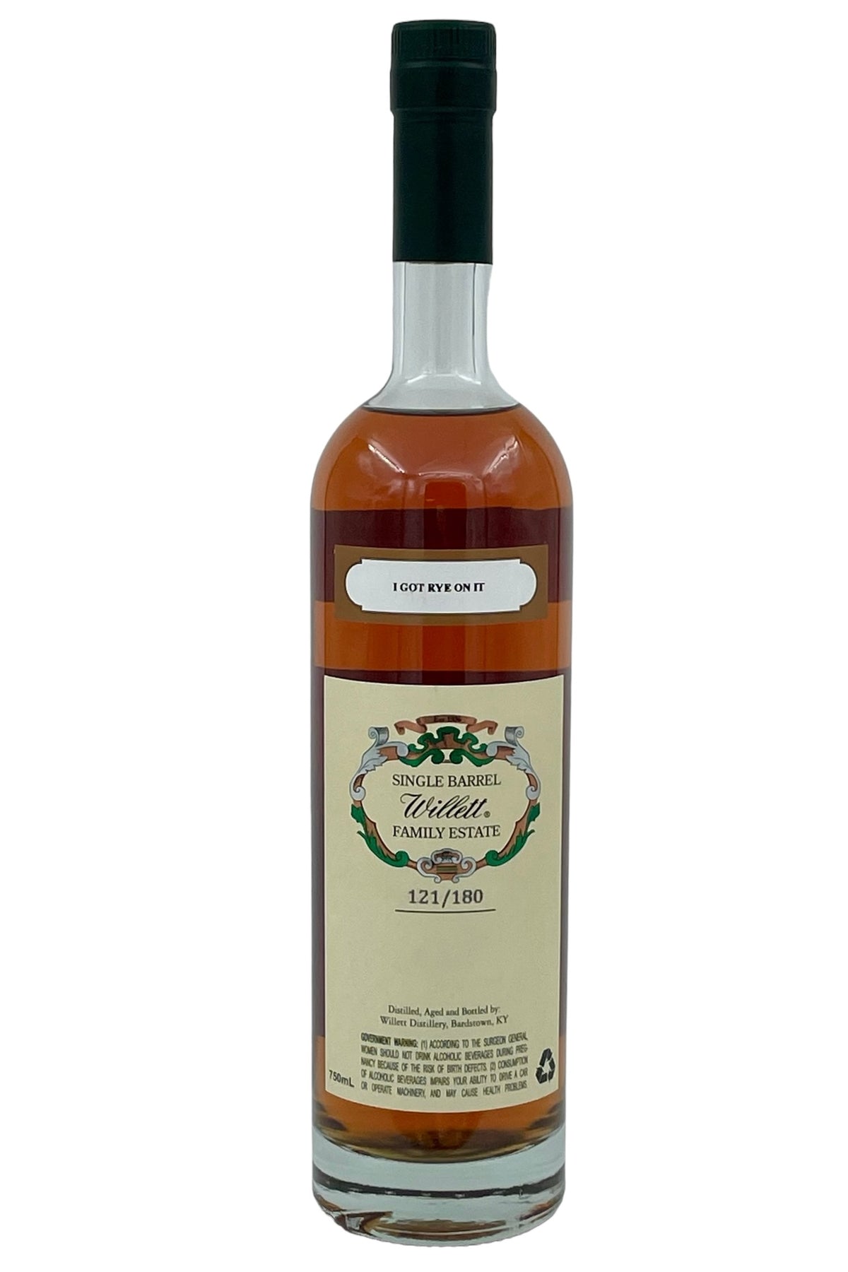 Willett Family Estate 7 Year Old &quot;I Got Rye On It&quot; Rye Whiskey Cask #2605