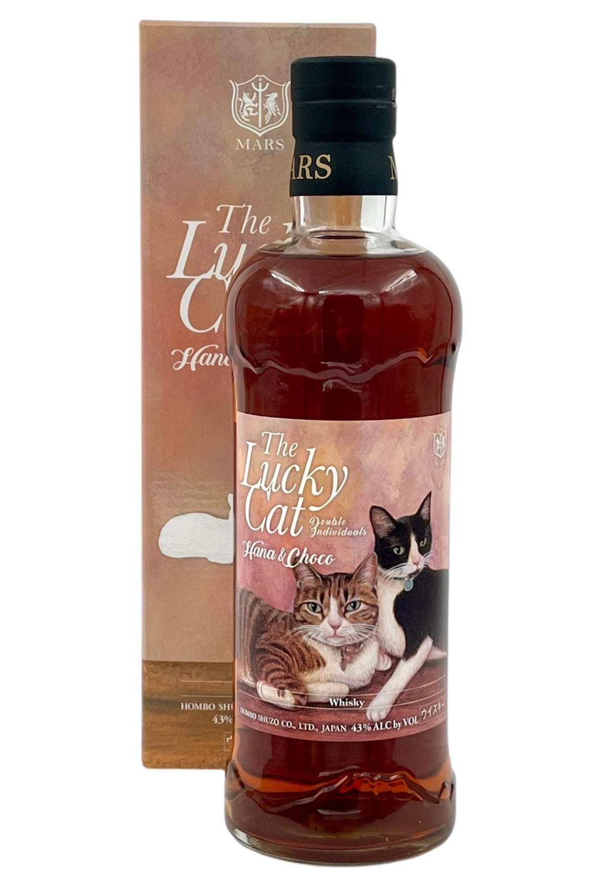 Mars Whisky The Lucky Cat &quot;Hana &amp; Choco&quot; 2024 Release Japanese Whisky