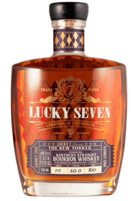 Lucky 7 &quot;The New Yorker&quot; Toasted Amburana Cask Bourbon Whiskey