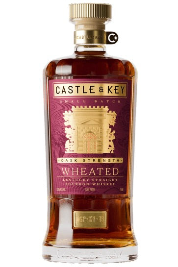 Castle &amp; Key 7 Year Old Wheated Cask Strength Bourbon Whiskey