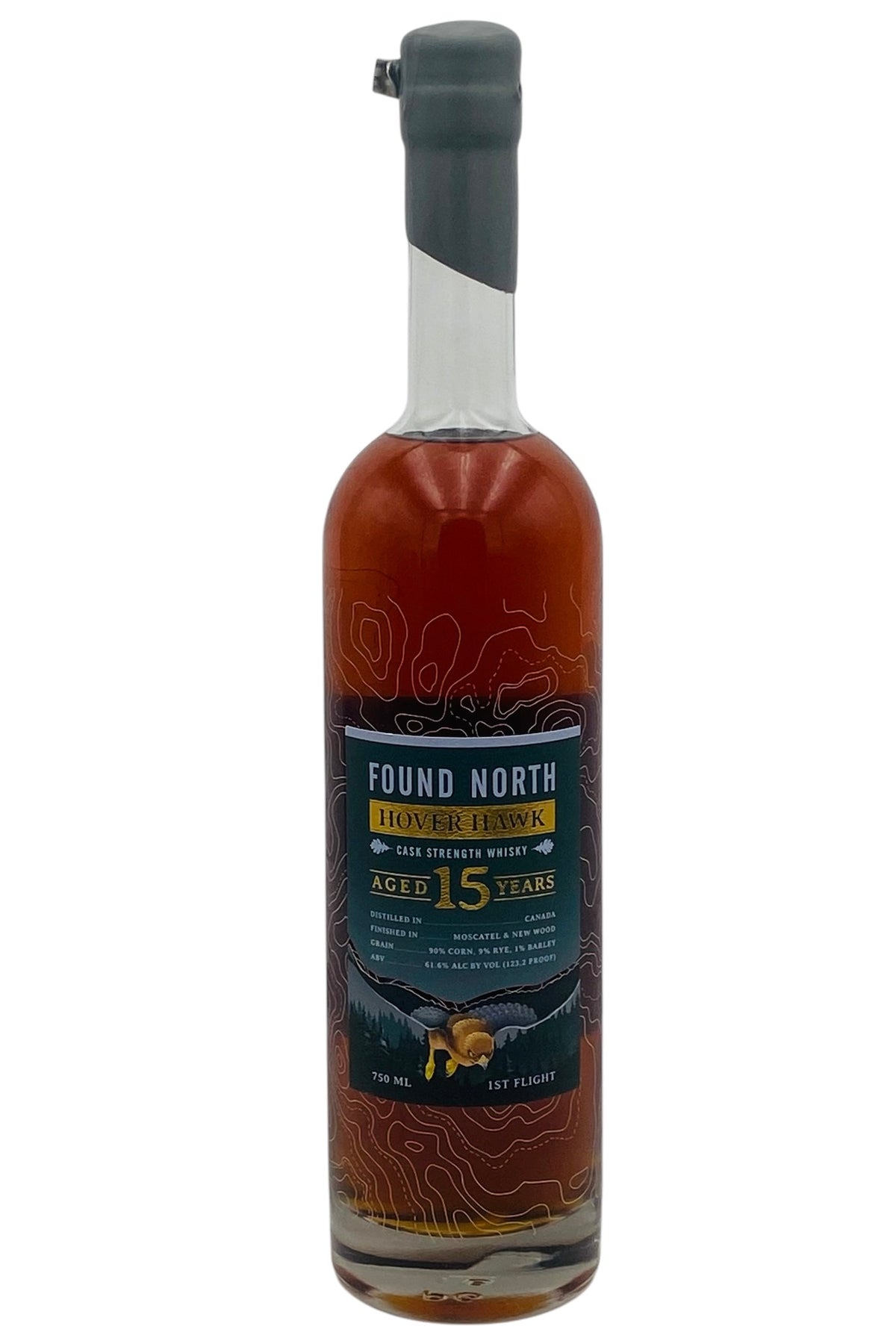 Found North Hover Hawk 1st Flight 15 Year Old Cask Strength Whisky