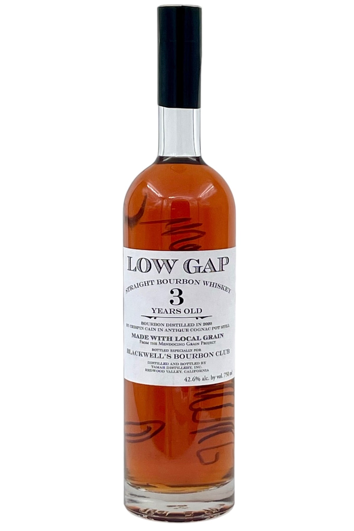 Low Gap &quot;Blackwell&#39;s Bourbon Club&quot; Bourbon Whiskey