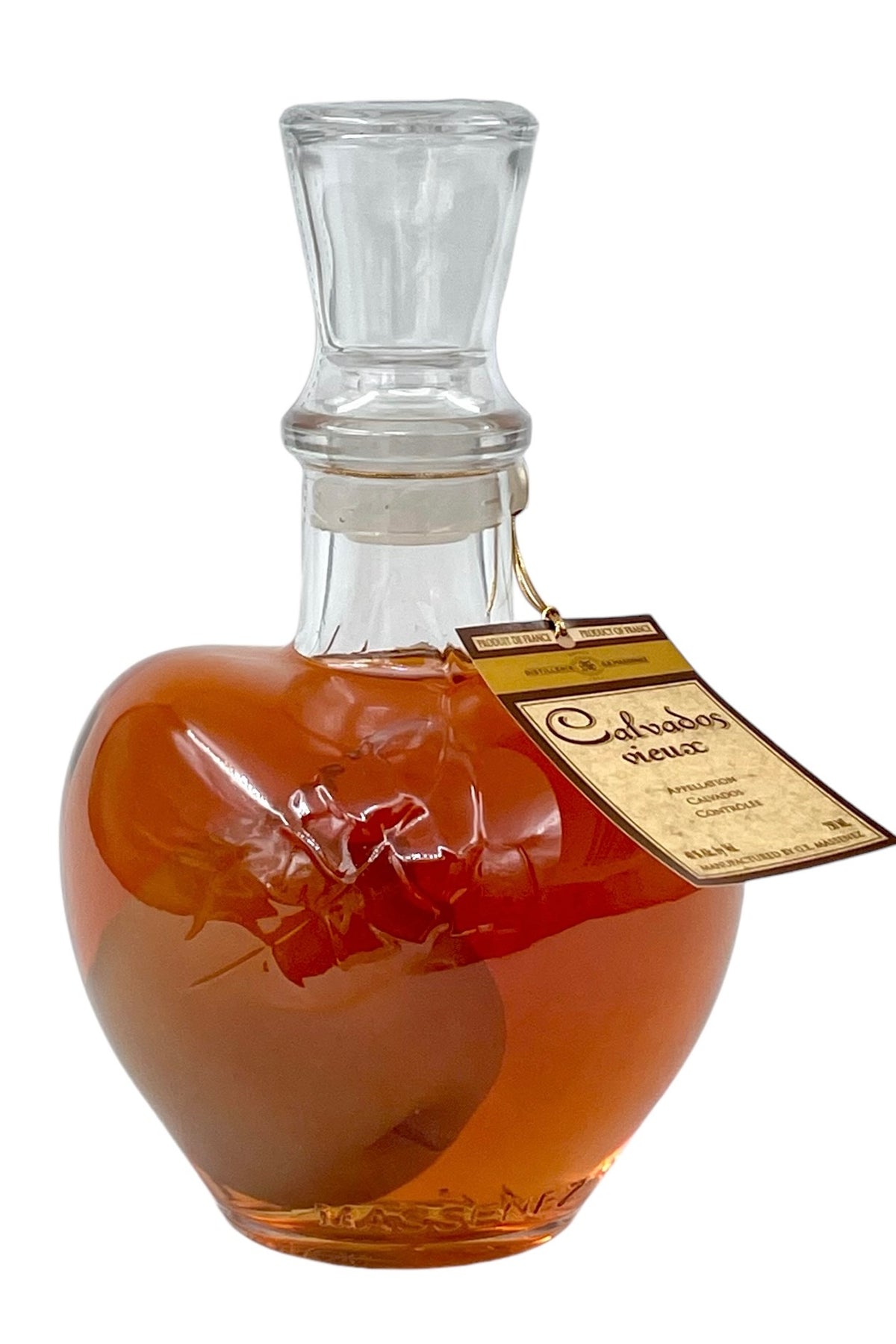 Massenez &quot;Pomme Prisonniere&quot; Calvados Brandy with Apple