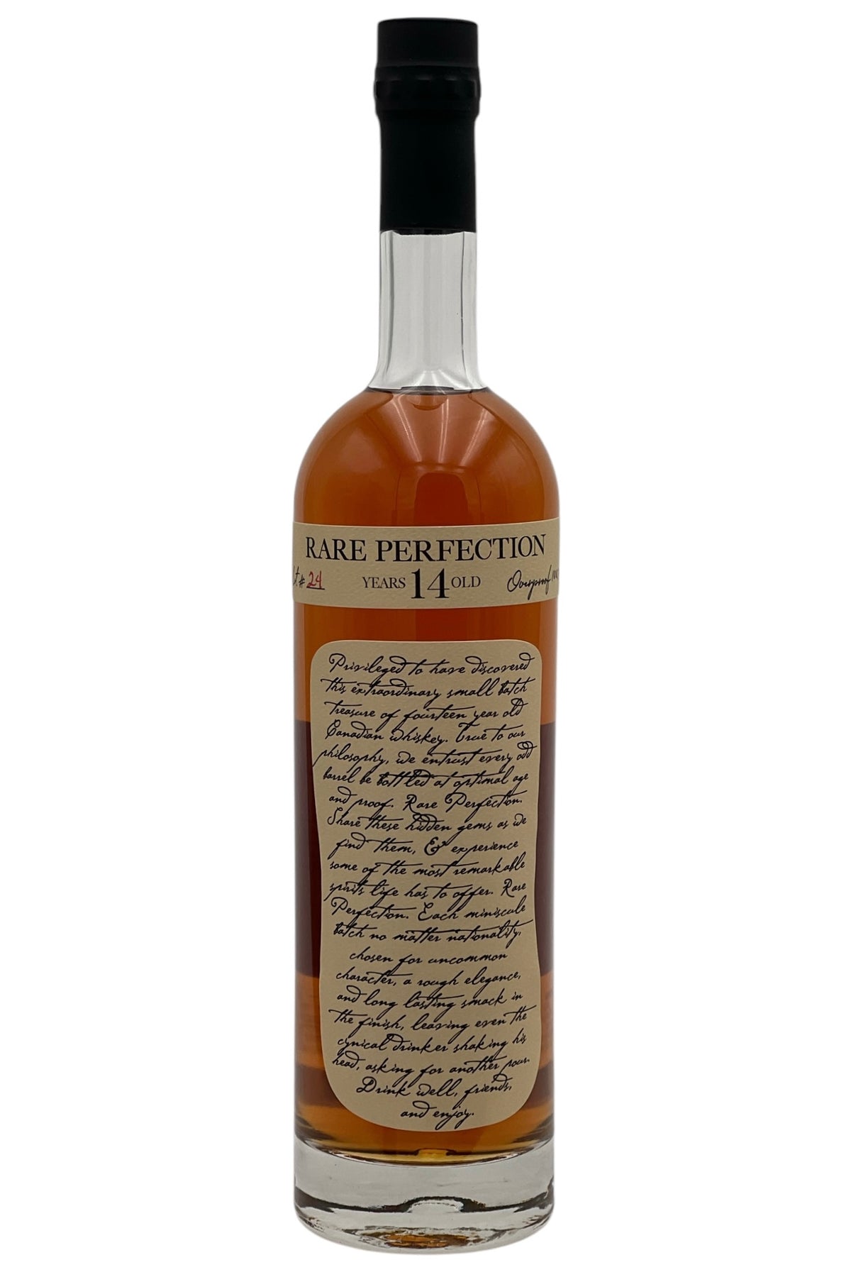 Rare Perfection 14 Year Old Canadian Whiskey