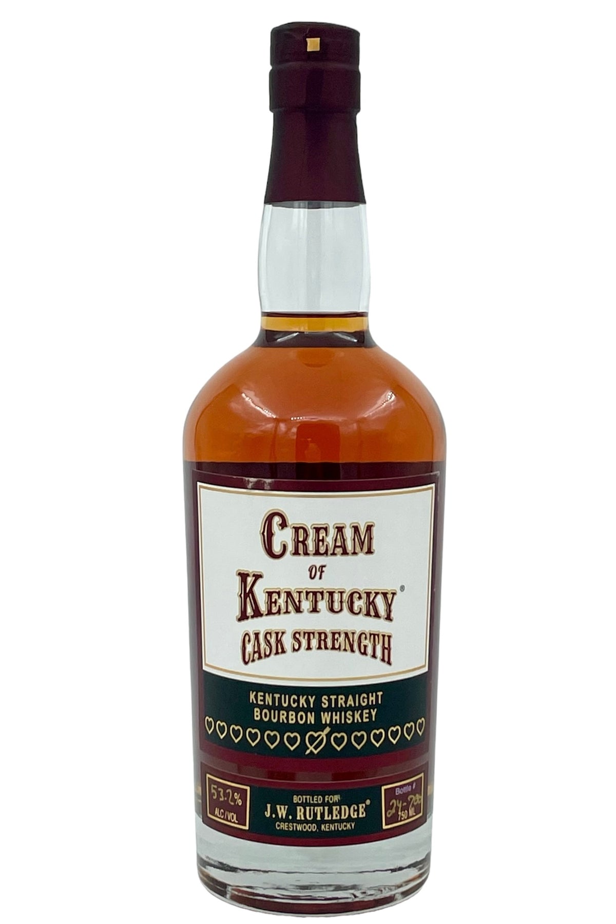 Cream of Kentucky Cask Strength Summer 2024 Release Bourbon Whiskey