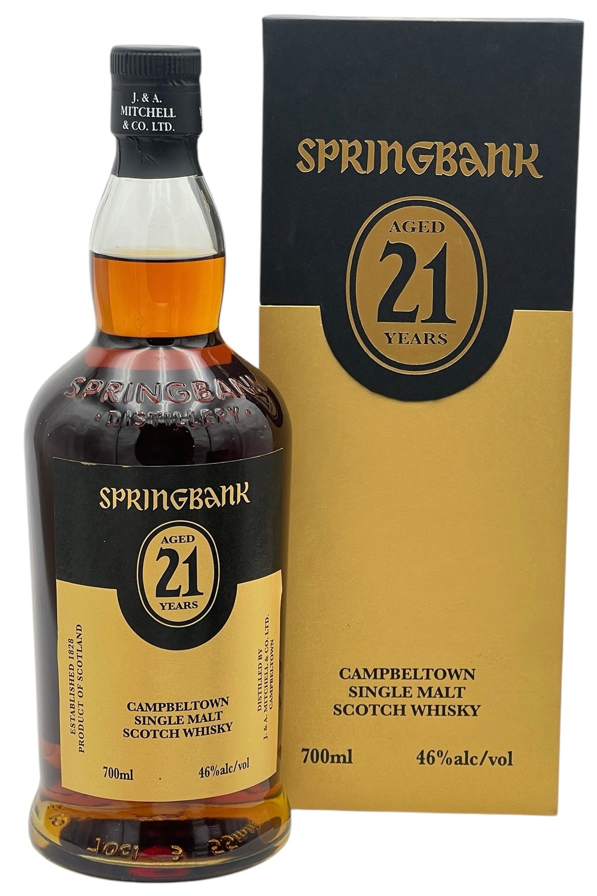 Springbank 21 Year Old Scotch Whisky