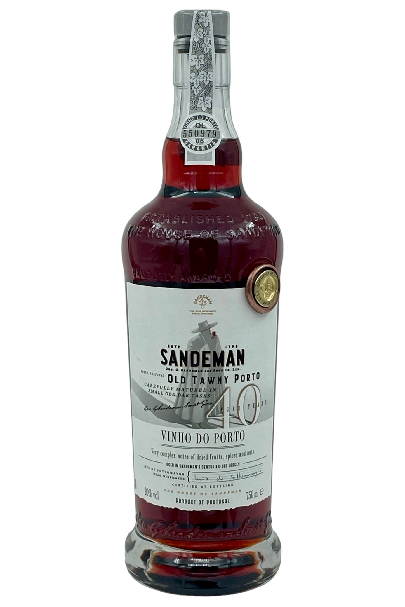 Buy Sandeman 40 Year Old Tawny Port Online