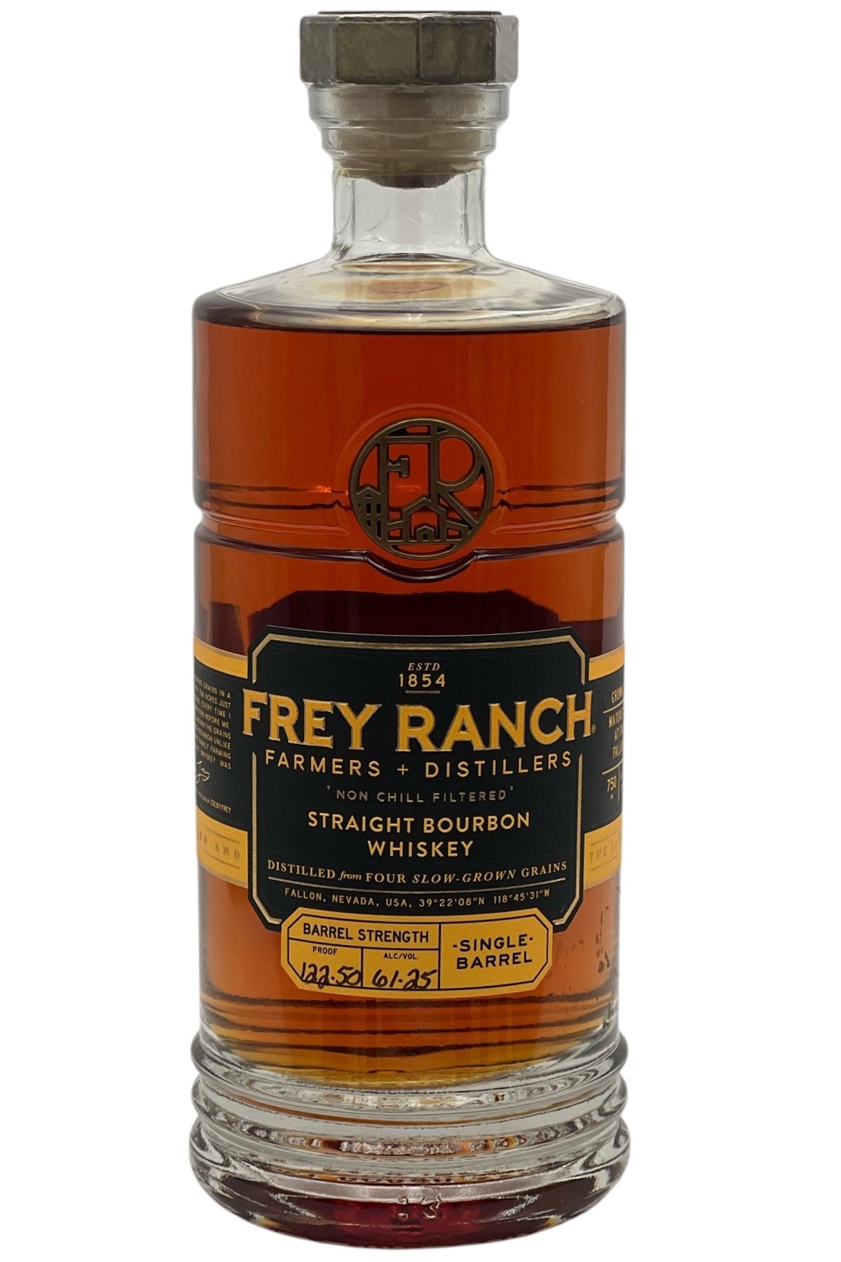 Frey Ranch Single Barrel Cask Strength Bourbon Whiskey