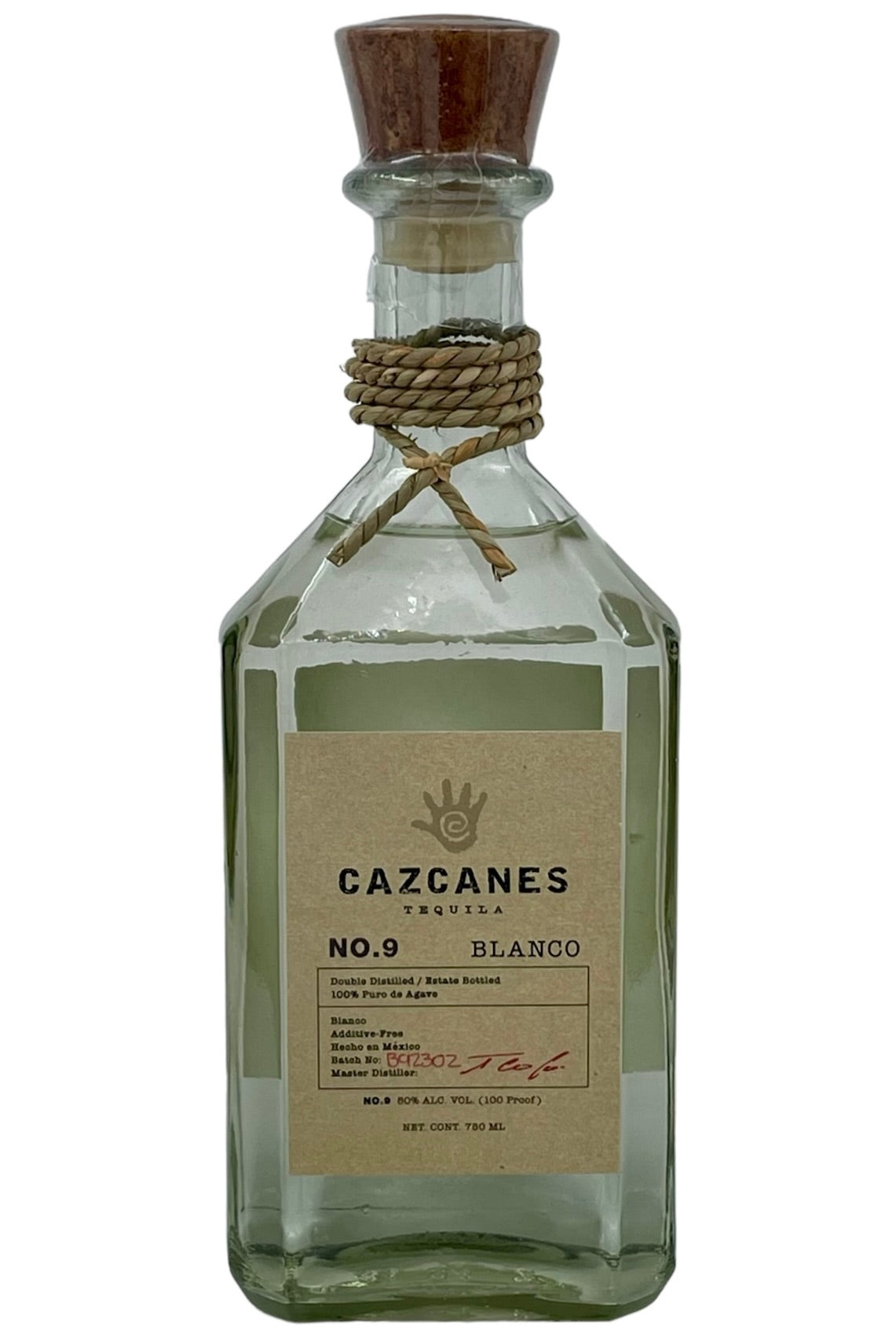 Cazcanes Tequila Blanco No. 9