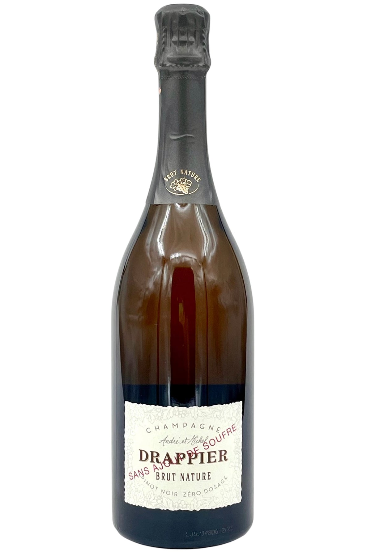 Drappier Brut Nature San Soufre Champagne Zero Dosage Zero Sulfur