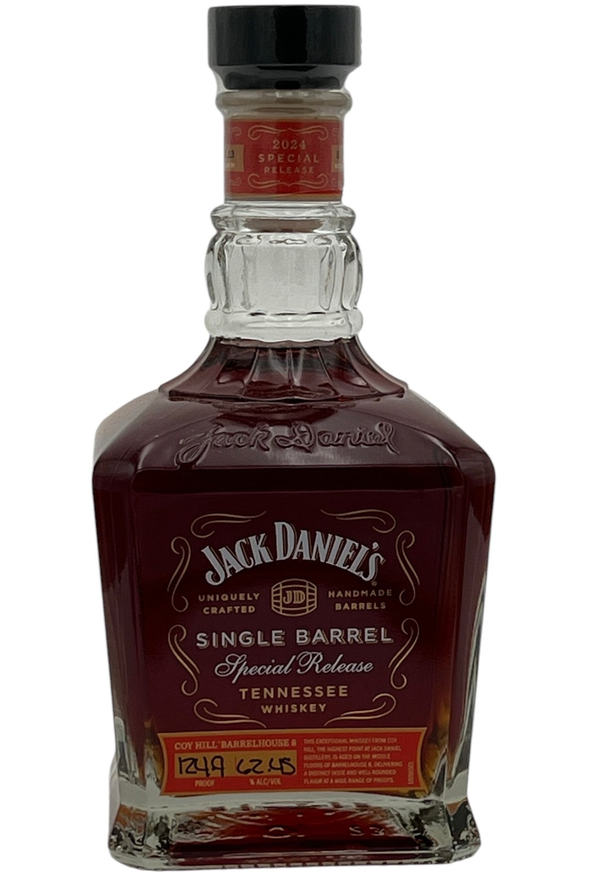 Jack Daniel&#39;s 2024 Coy Hill High Proof Single Barrel Tennessee Whisky Special Release