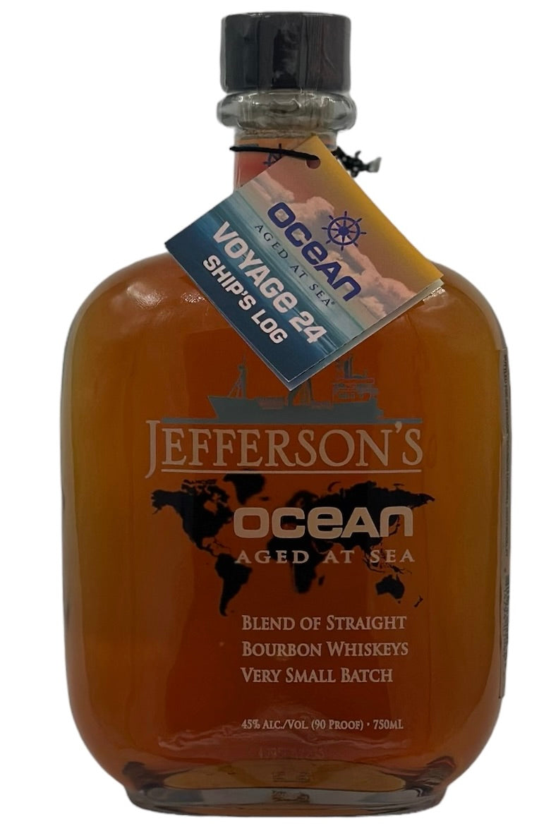 Jefferson&#39;s Ocean Aged at Sea Bourbon Whiskey Voyage 24