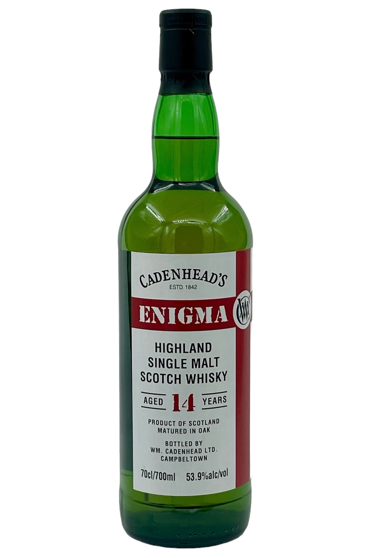 Cadenhead&#39;s &quot;Enigma&quot; 14 Year Old Highland Single Malt Scotch Whisky