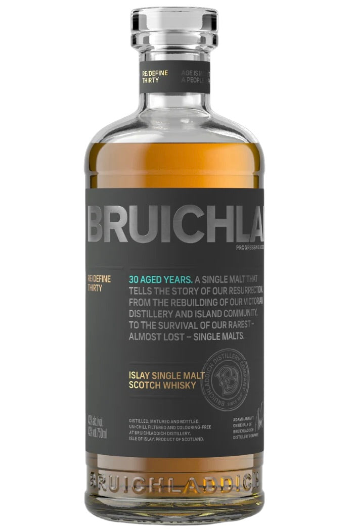 Bruichladdich 30 Years Old Single Malt Scotch Whisky