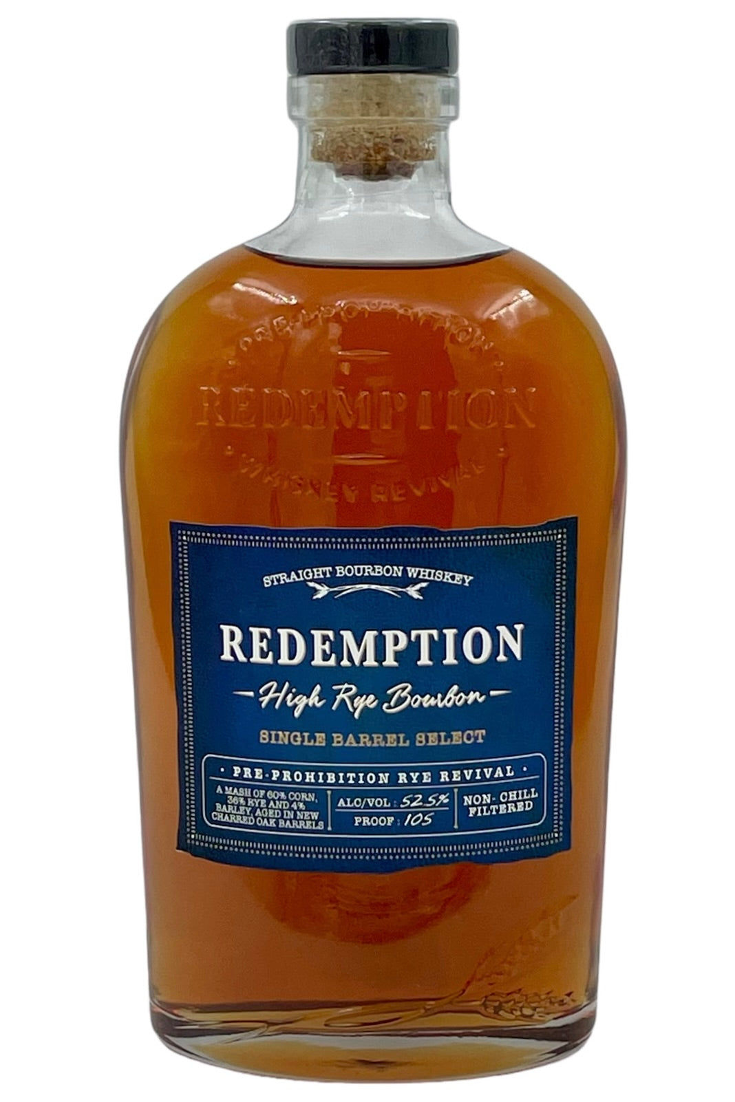 Redemption &quot;High Rye&quot; Bourbon Whiskey Single Barrel Select