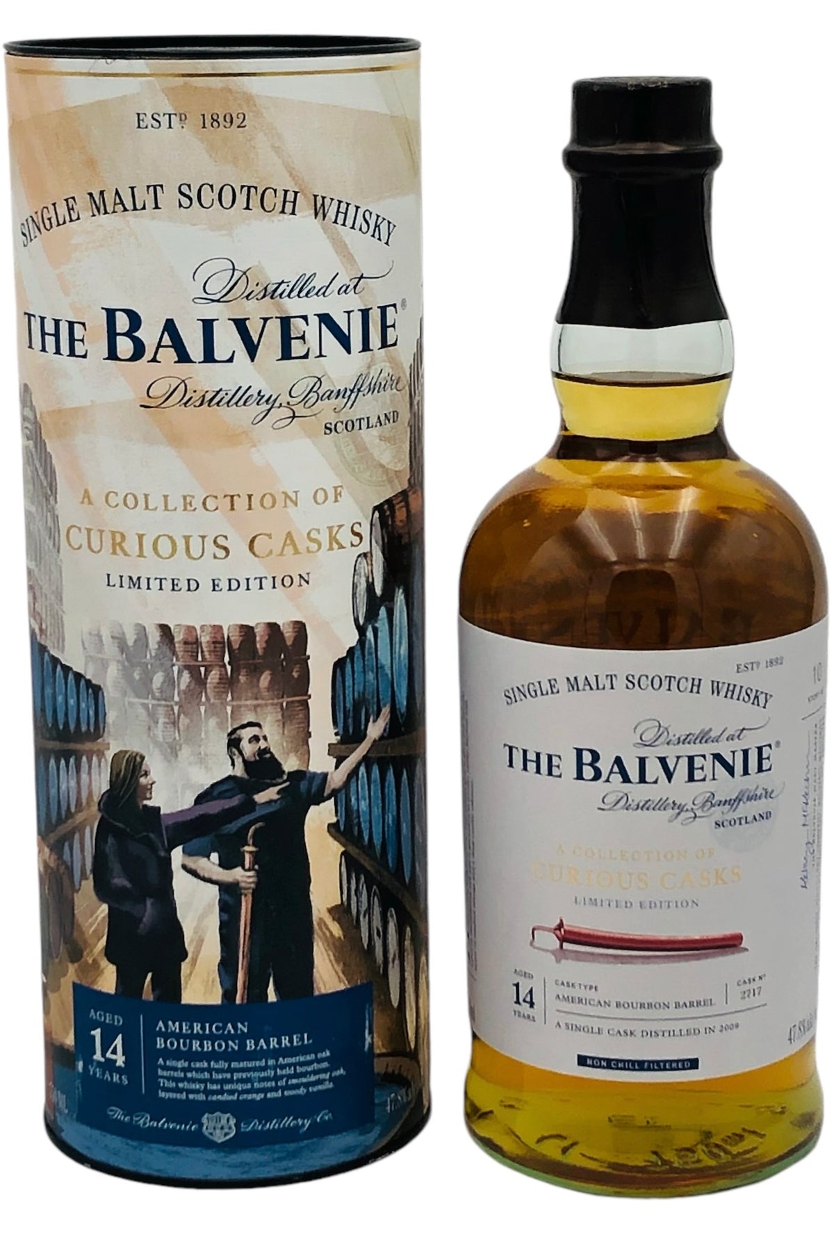 Balvenie 14 Year Old Single Malt Scotch Whisky &quot;A Collection of Curious Casks&quot;