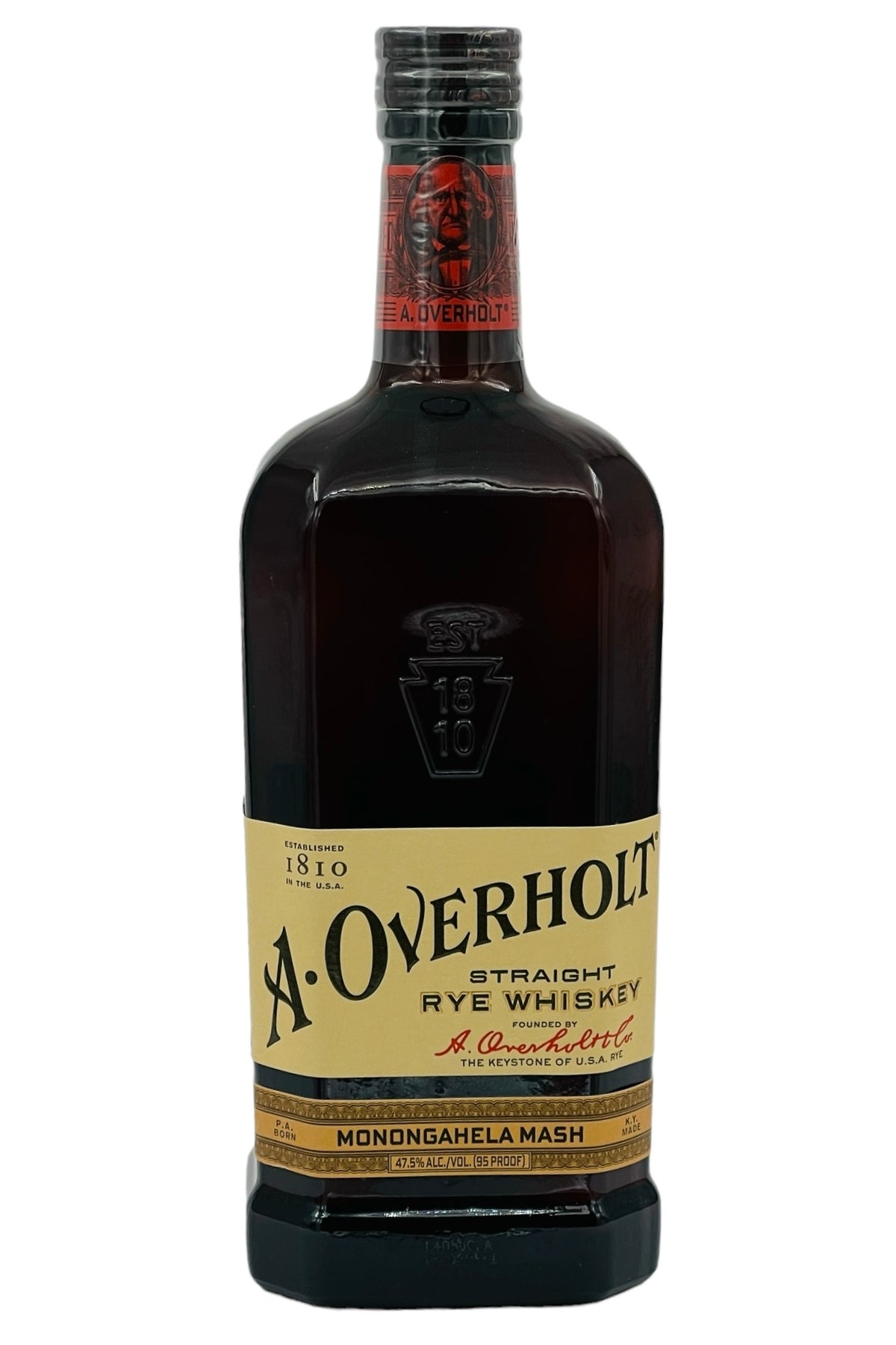 A. Overholt Monongahela Rye Whiskey