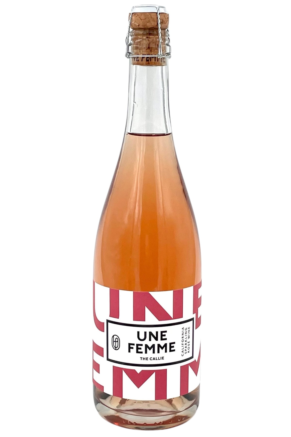 Une Femme &quot;The Callie&quot; Brut Rosé Californian Sparkling Wine