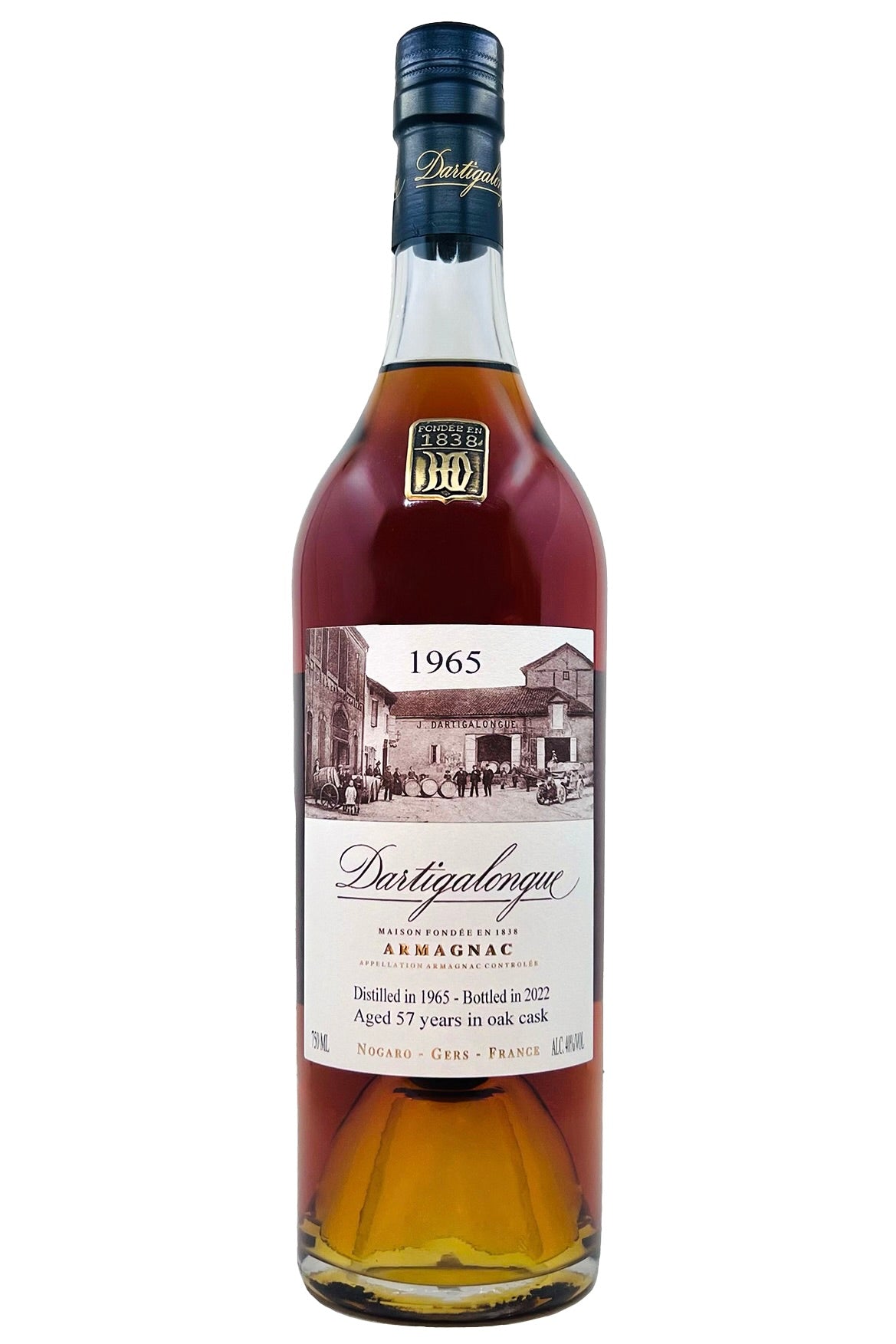 Dartigalongue Vintage 1965 57 Year Old Bas Armagnac