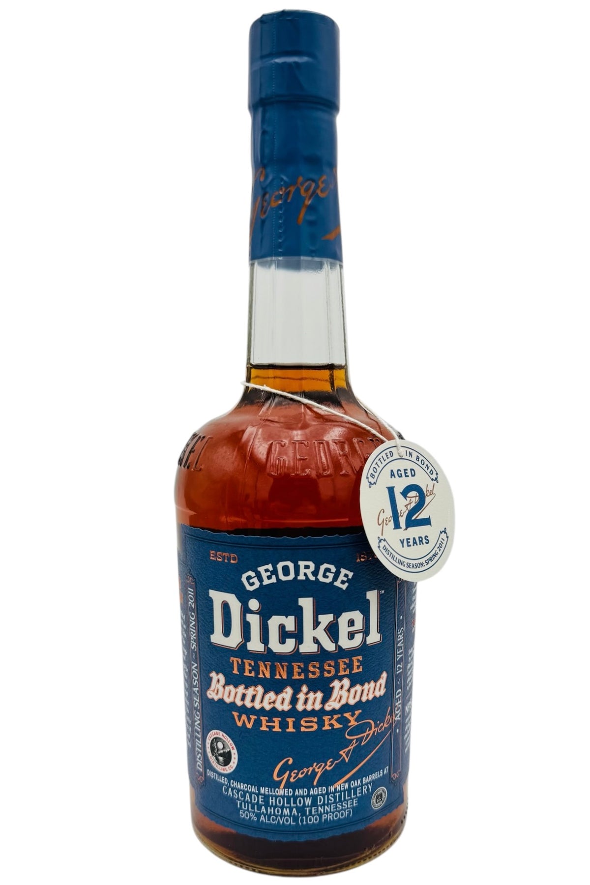 George Dickel 12 Year Old Bottled-in-Bond Tennessee Whisky 2024 Release