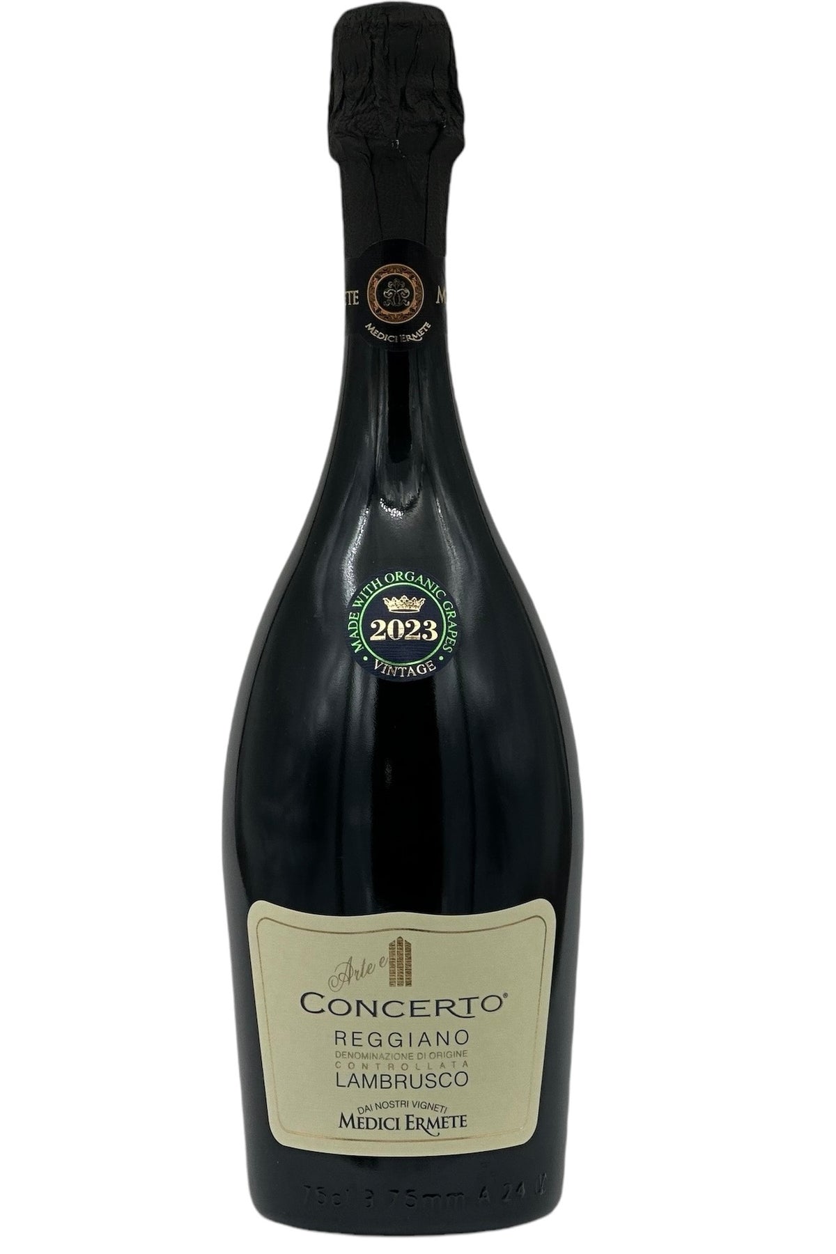 Medici Ermete 2023 Organic Lambrusco Secco Reggiano Arte e Concerto