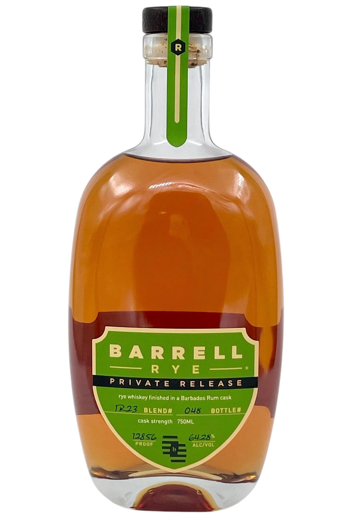 Barrell Private Release 1R23 Rum Finish Cask Strength Rye Whiskey