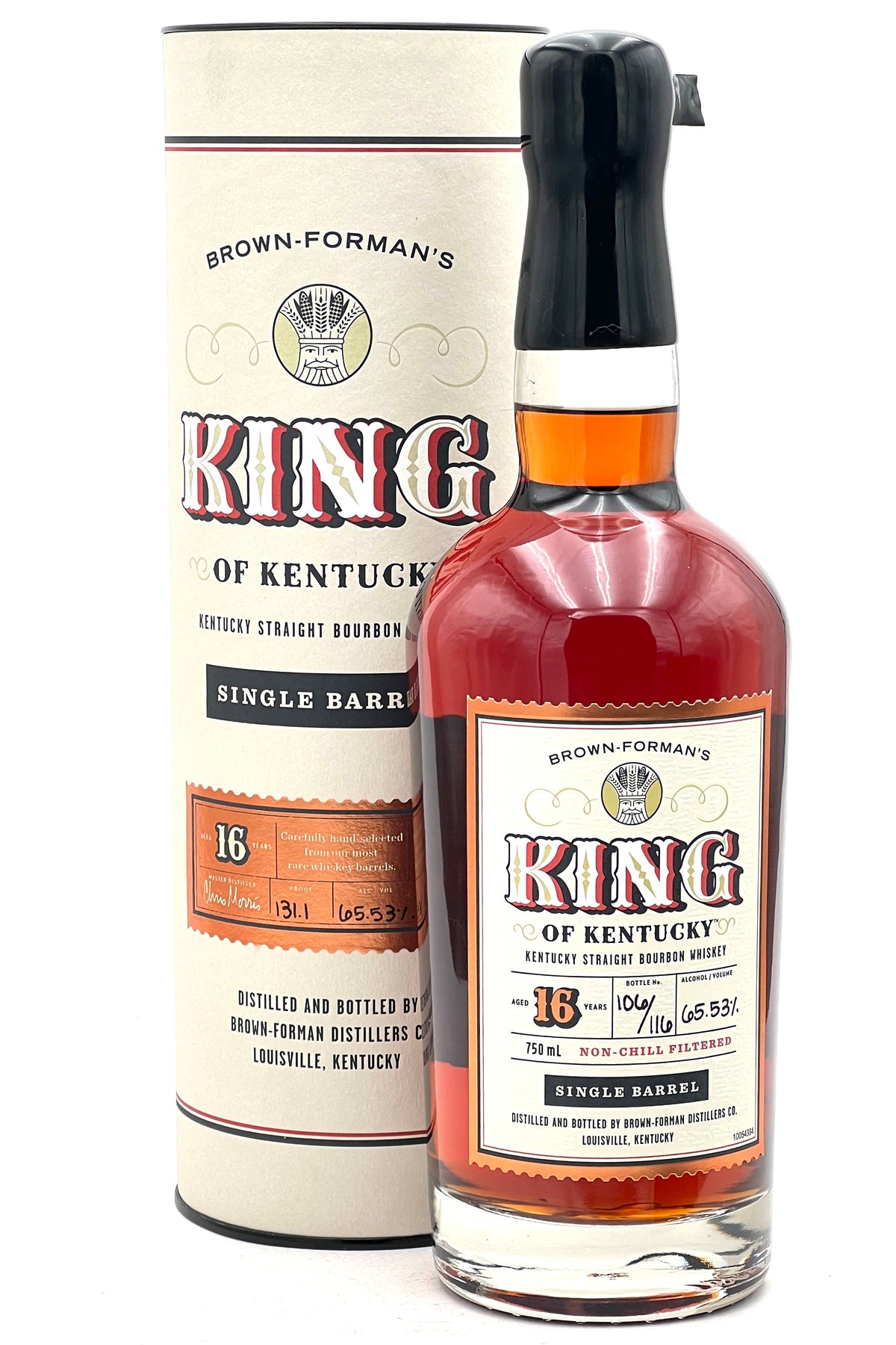 King of Kentucky 2024 16 Year old Limited Edition Single Barrel Bourbon Whiskey by Brown Forman