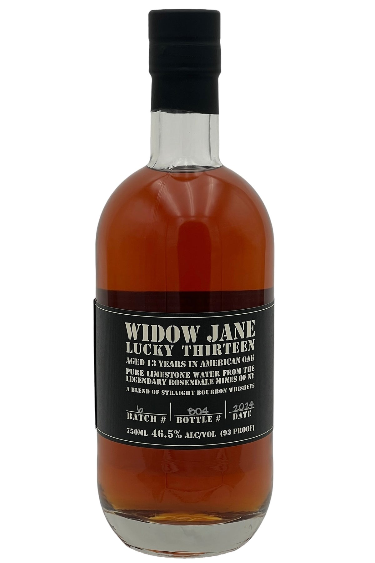 Widow Jane Lucky 13 Year Straight Bourbon Whiskey