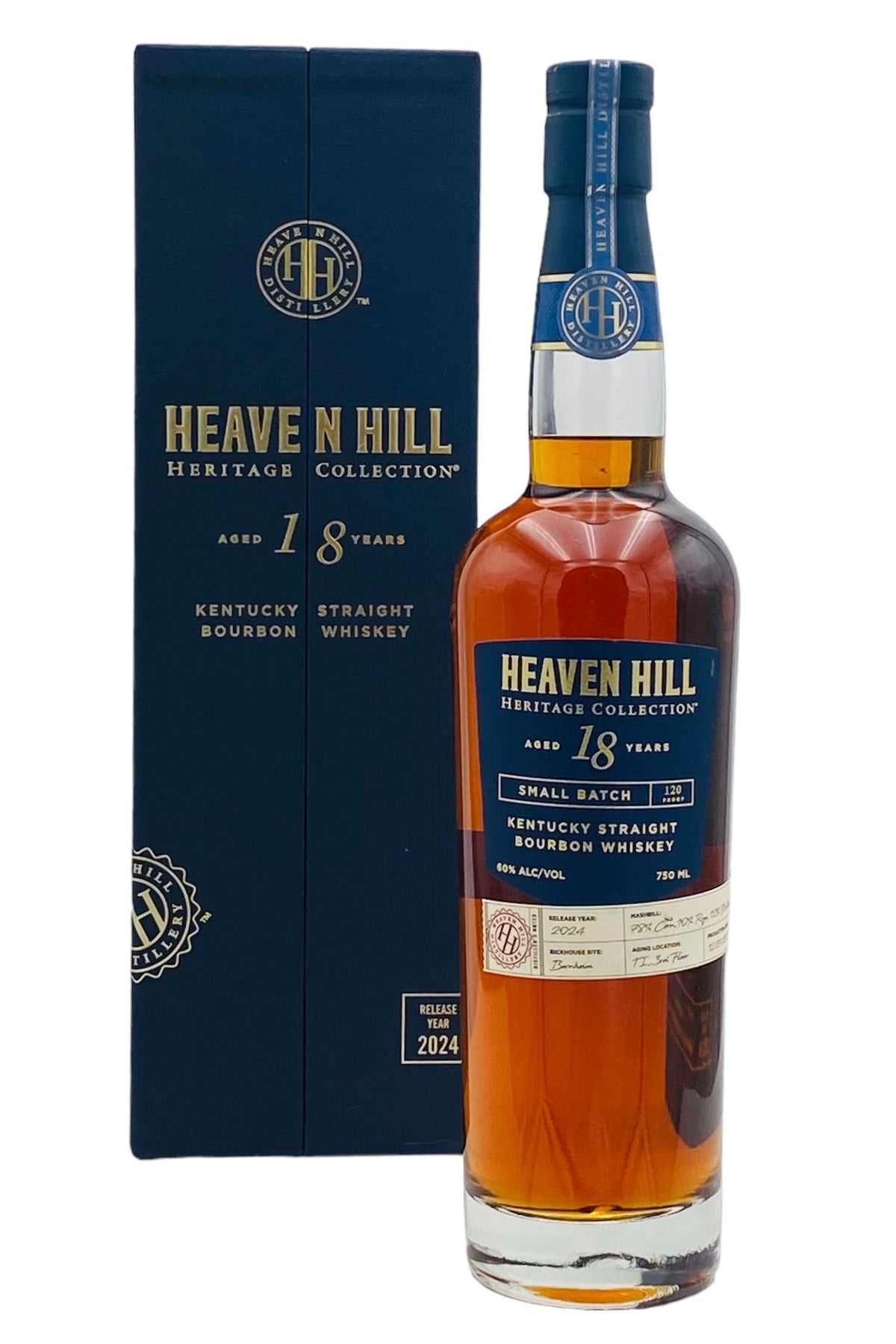 Heaven Hill Heritage Collection: 2024 Edition 18 Year Old Bourbon Whiskey