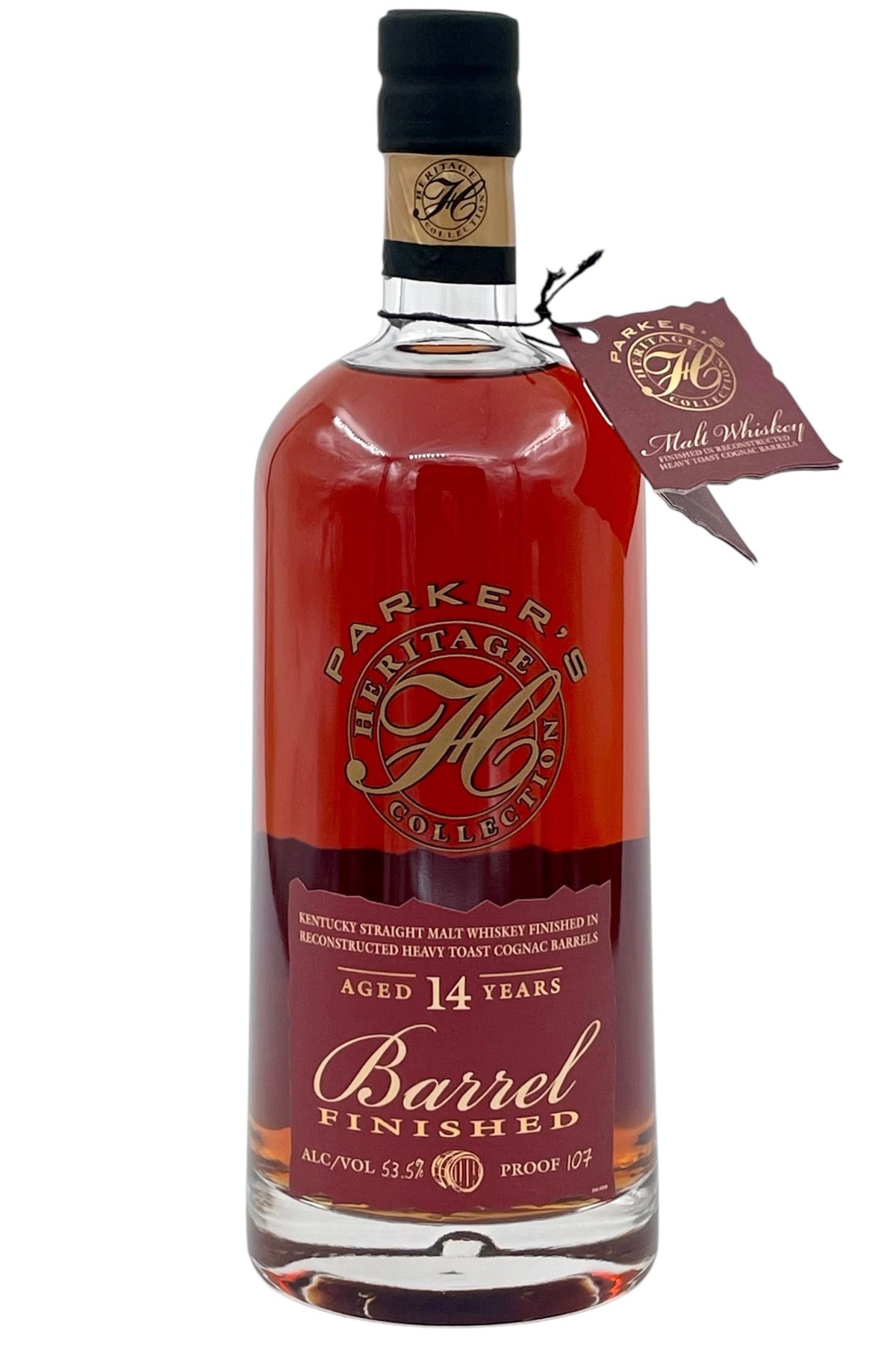 Parker&#39;s Heritage 14 Year Old &quot;Cognac Barrel Finish&quot; Malt Whiskey 18th Edition