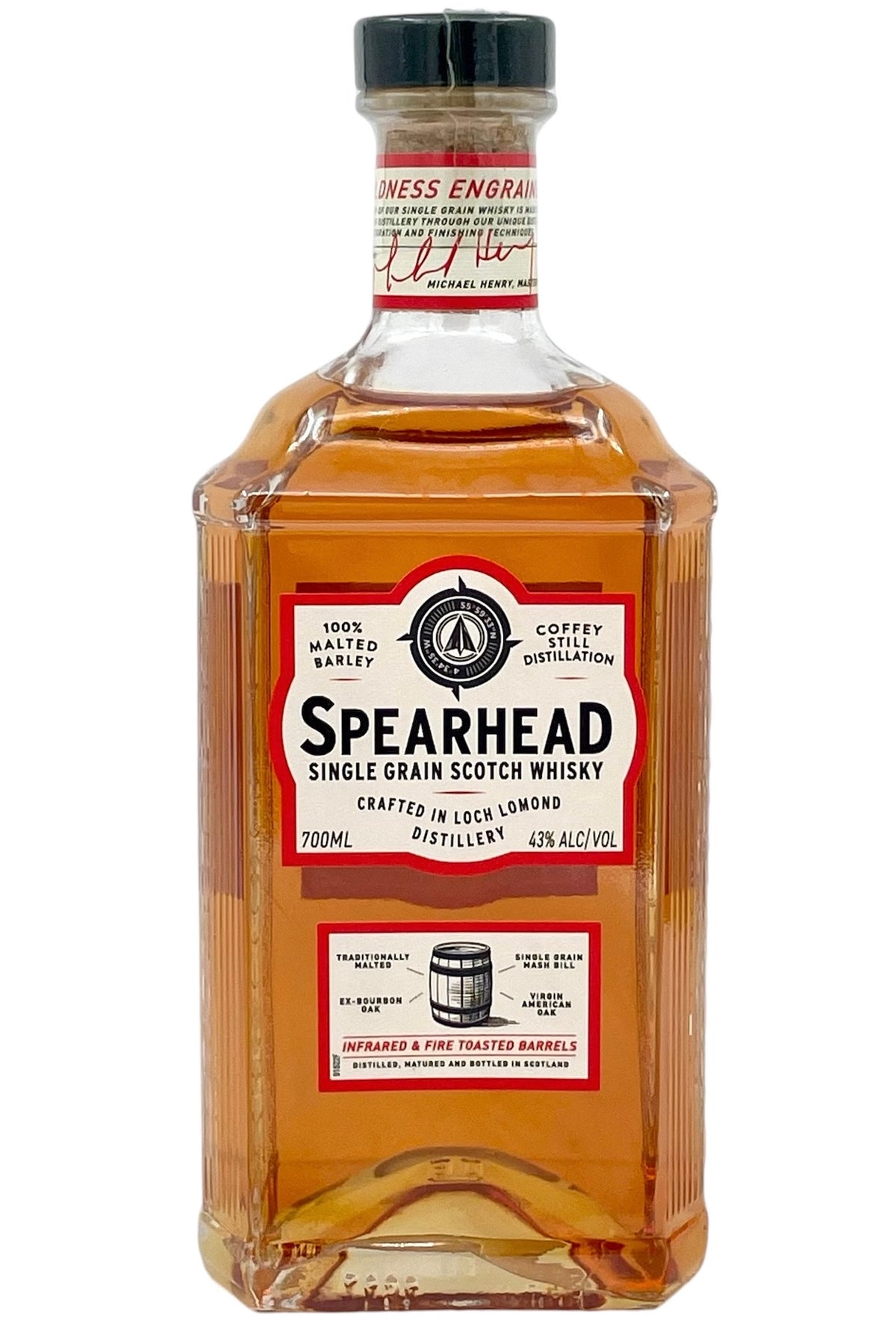 Spearhead Single Grain Scotch Whisky Infrared &amp; Fire Toasted