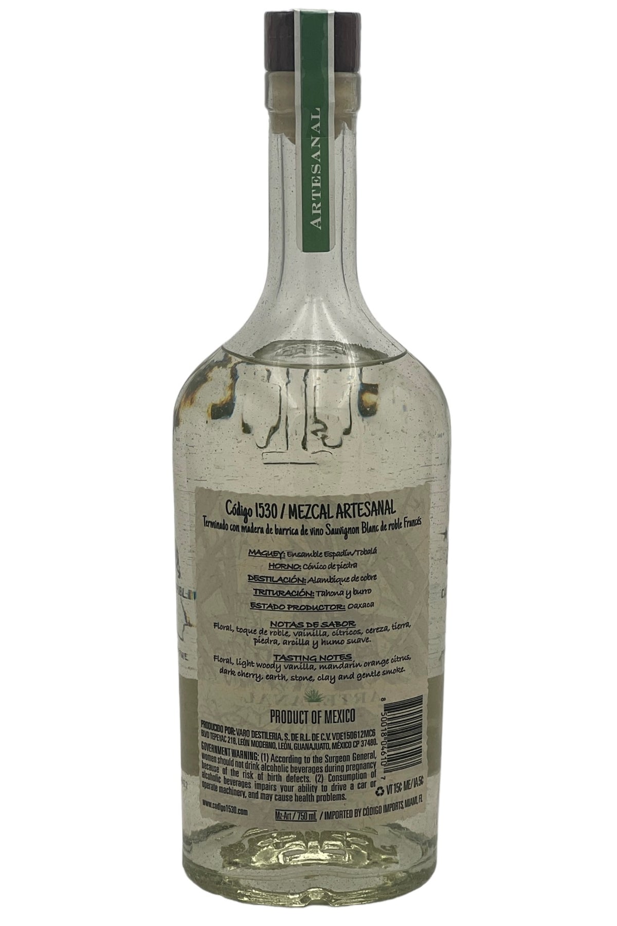 Codigo 1530 Ancestral Mezcal Joven Ensamble