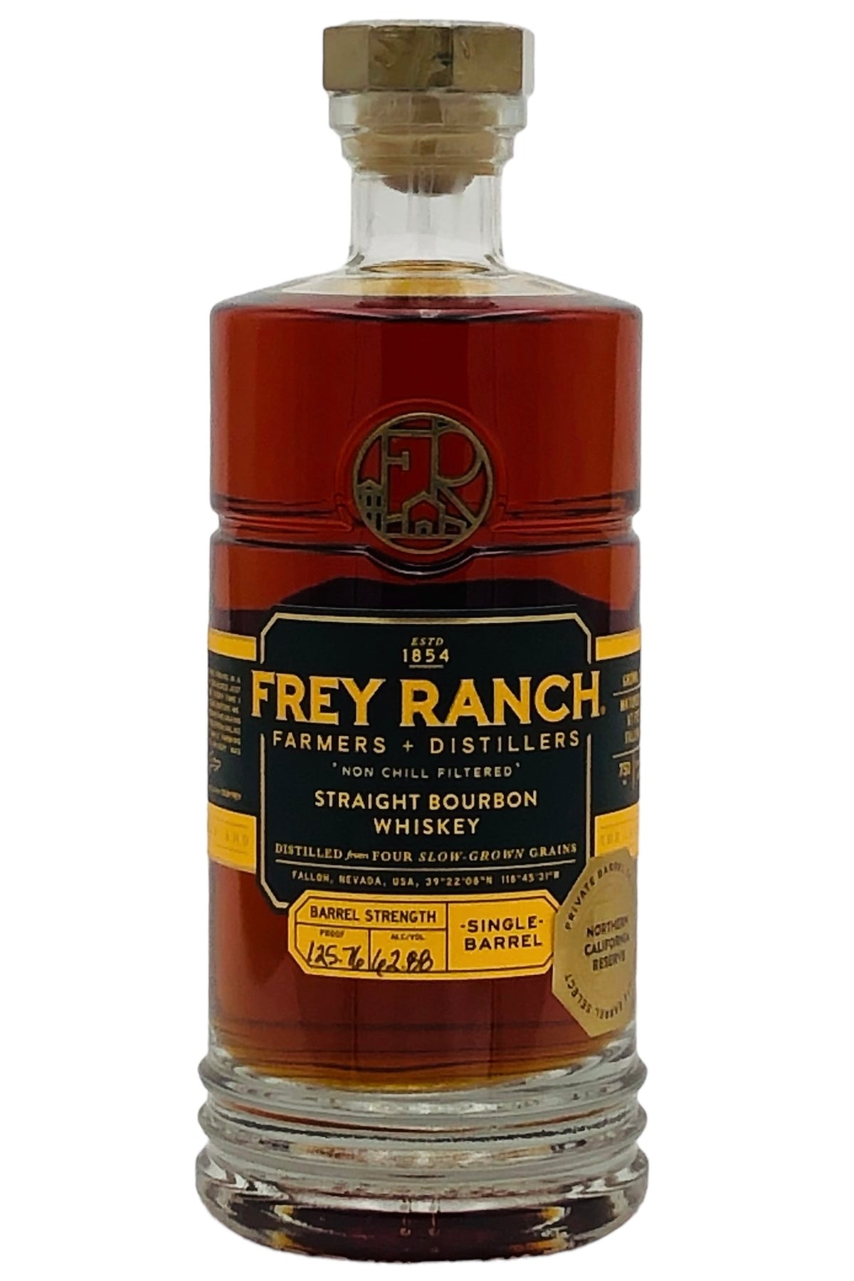 Frey Ranch &quot;Northern California Reserve&quot; Single Barrel Bourbon Whiskey