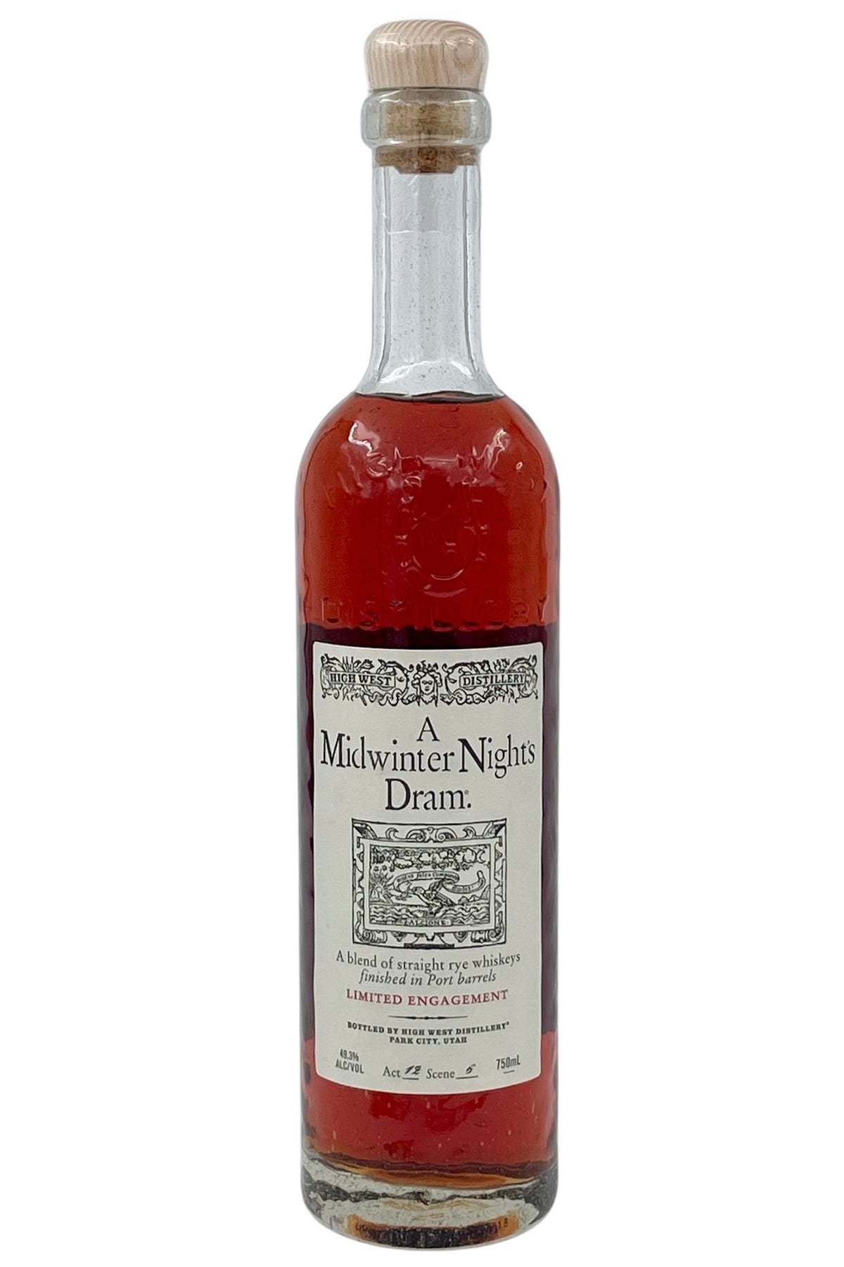 High West a Midwinter Nights Dram Rye Whiskey Act 12, Scene 6