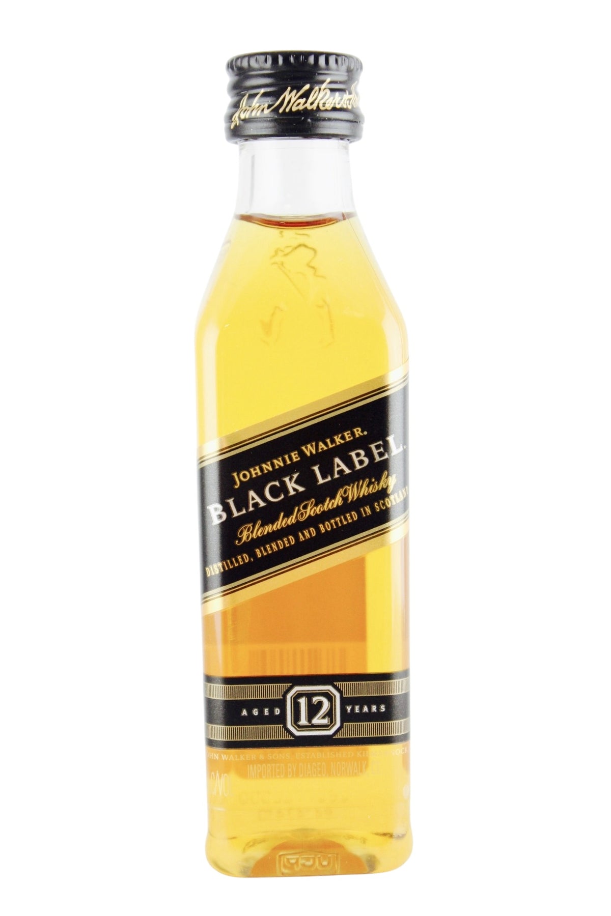 Johnnie Walker Black Label 12 x 50 ml