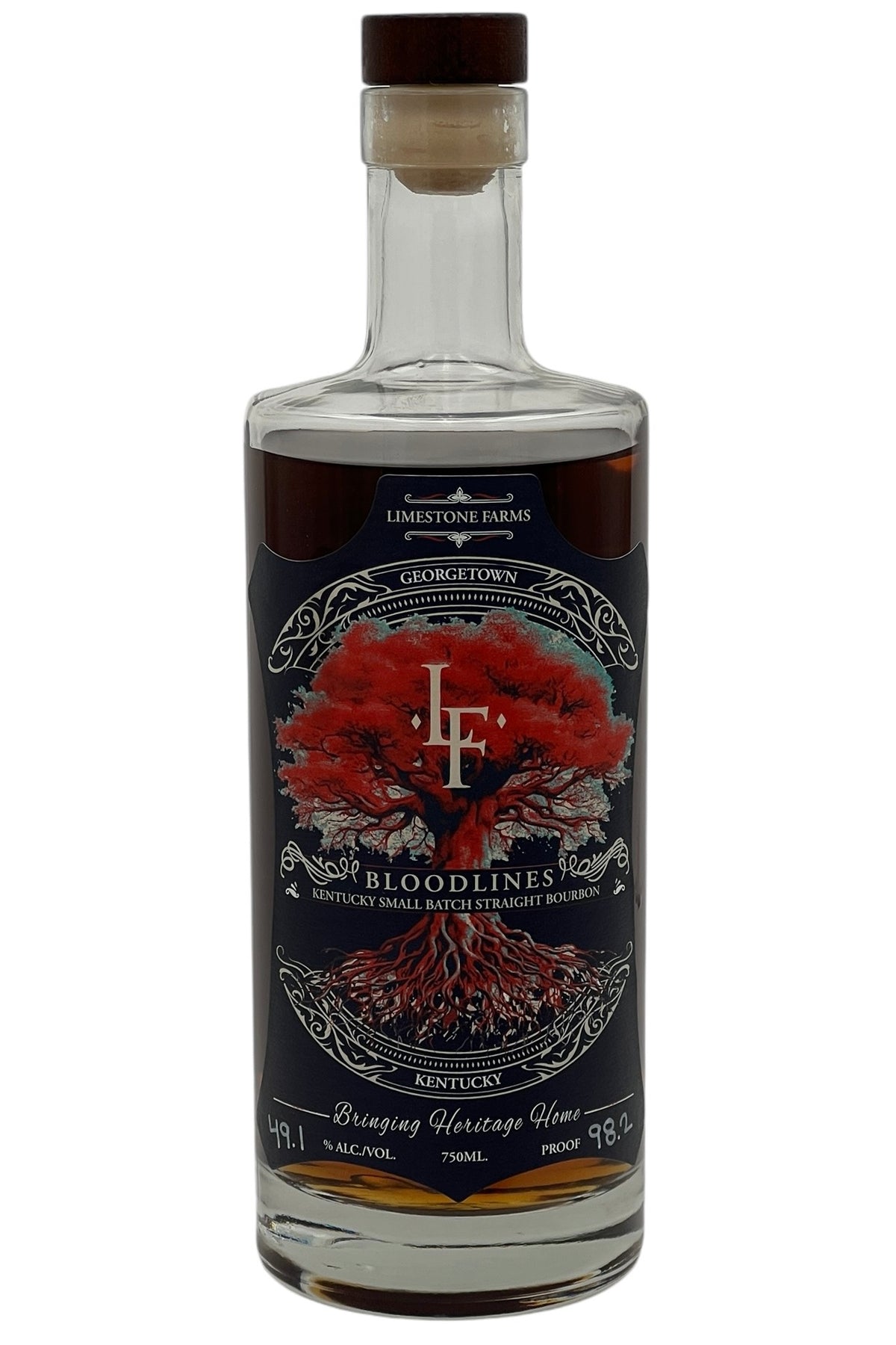 Limestone Farms Bloodlines Small Batch Bourbon Whiskey