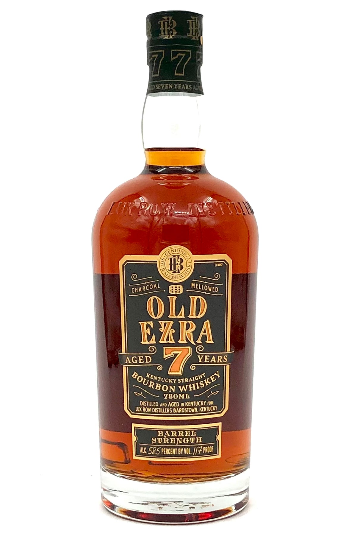 Old Ezra 7 Year Old Barrel Strength Bourbon Whiskey