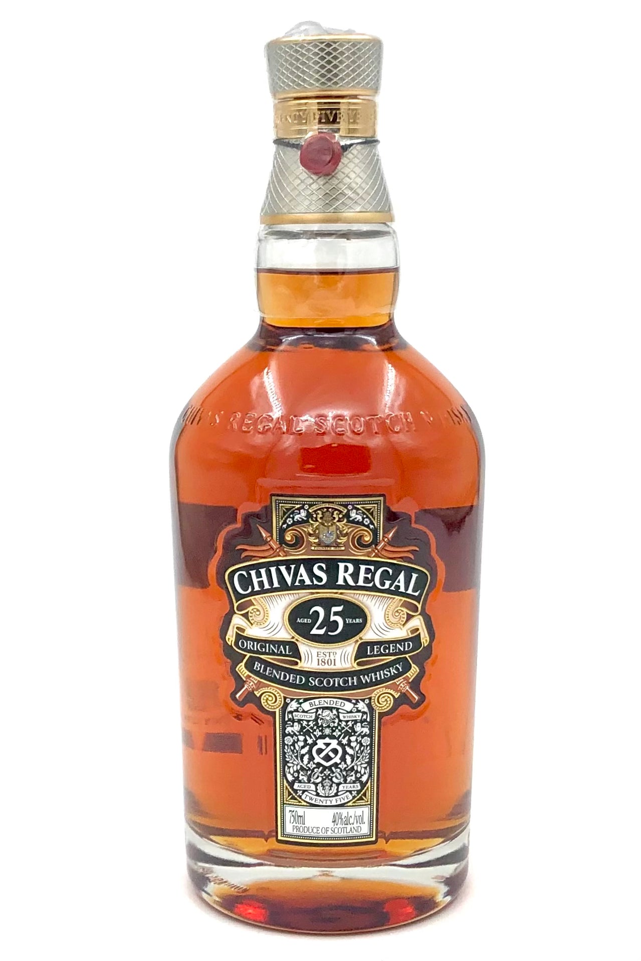 Chivas Regal Scotch Whiskey Aged 25 Years 750ml