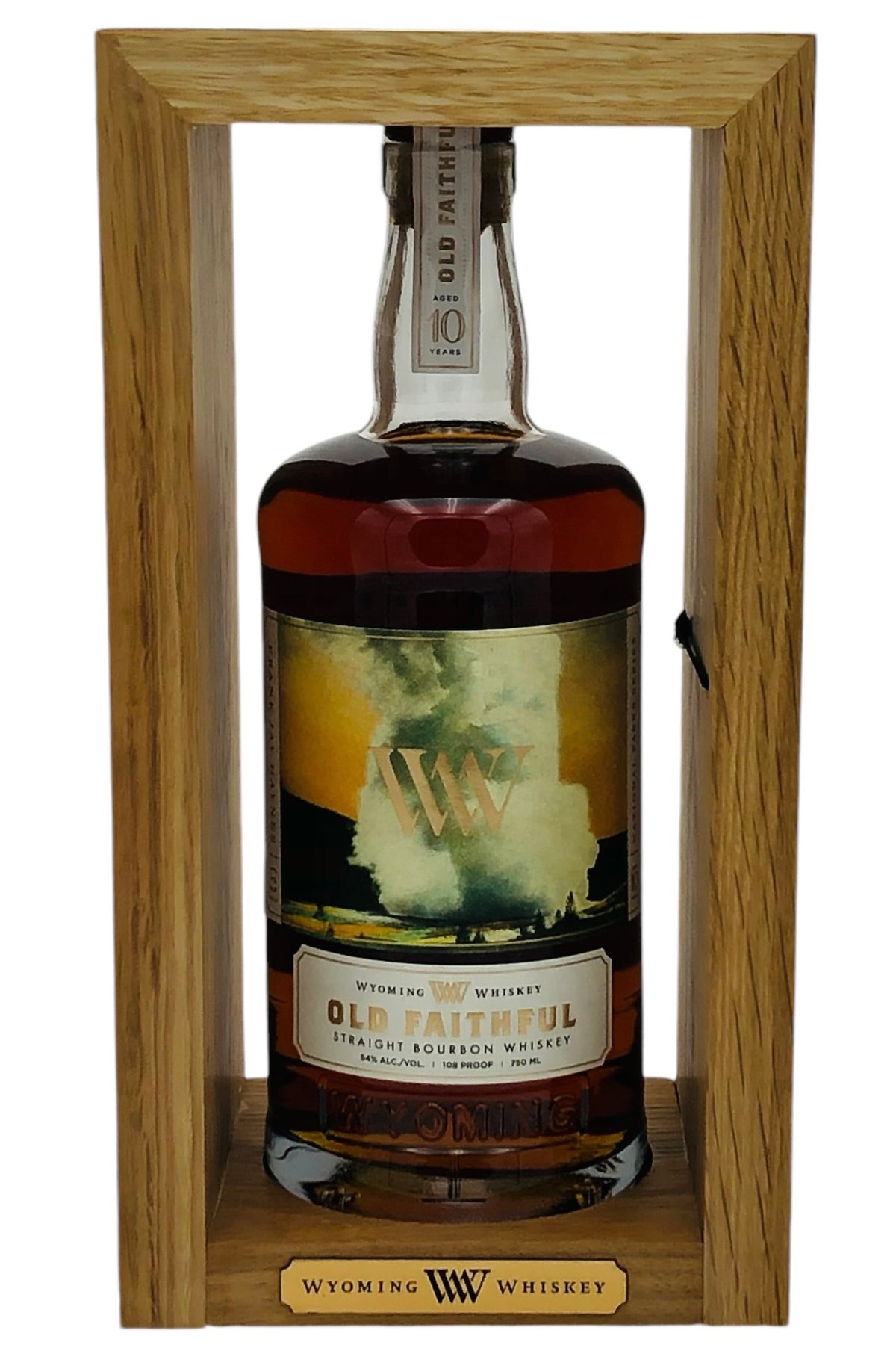 Wyoming Old Faithful Bourbon Whiskey